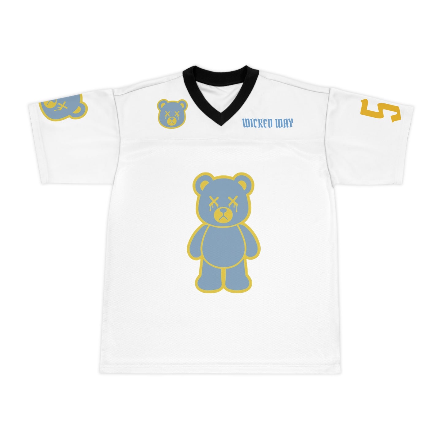 "Wicked Way" #52 Mack Deady Bears Football Jersey