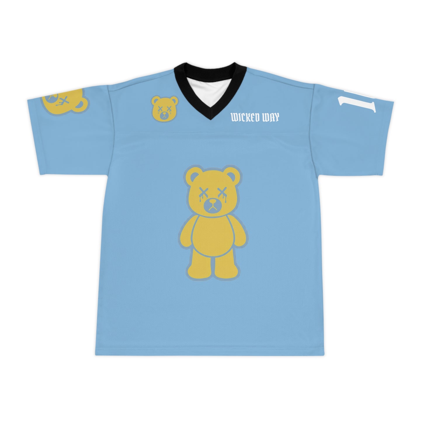 "Wicked Way" #10 Herbert Deady Bears Alt. Football Jersey
