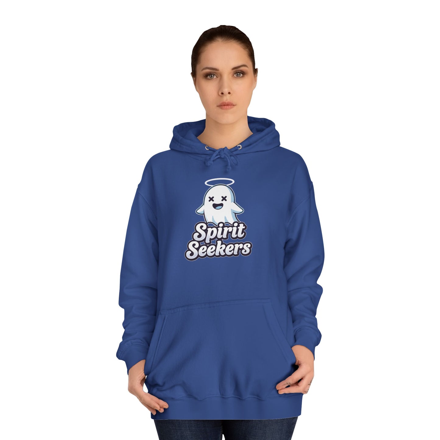 Spirit Seekers Friendly Ghost College Hoodie