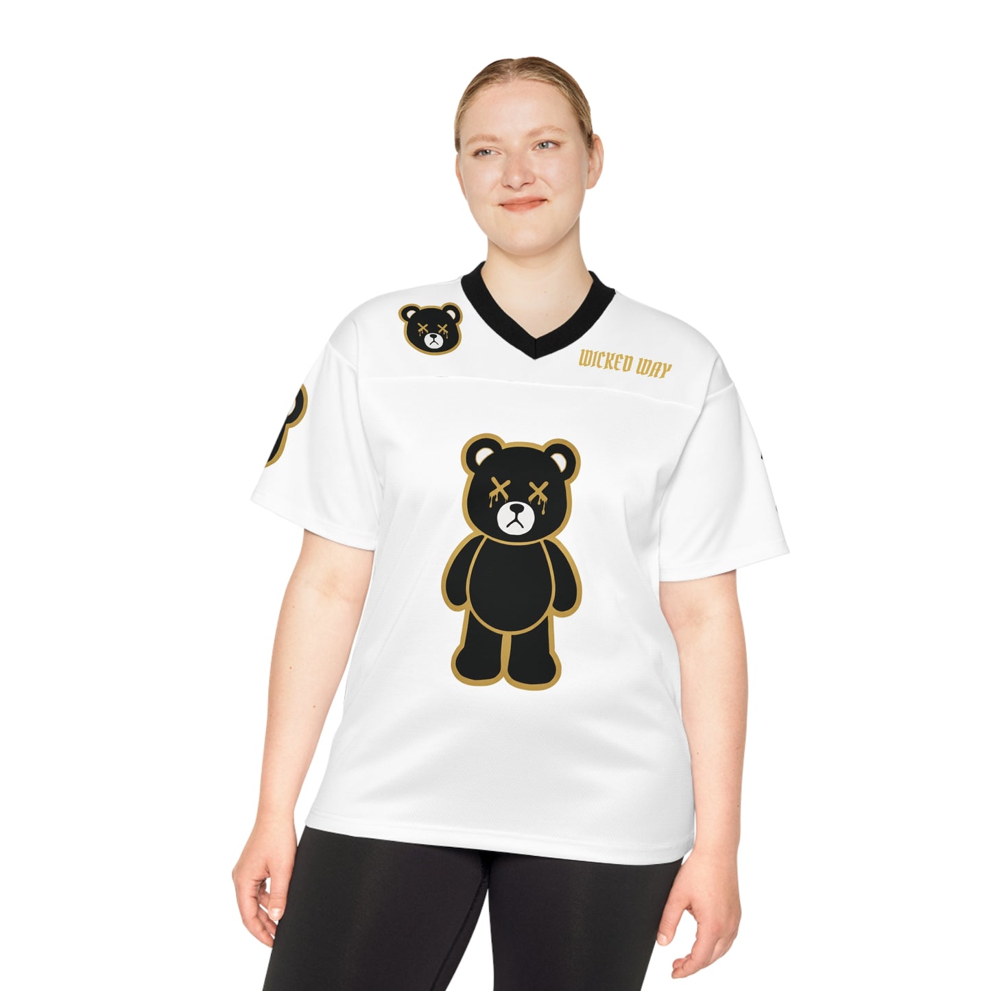 "Wicked Way" #2 Rattler Deady Bears Football Jersey