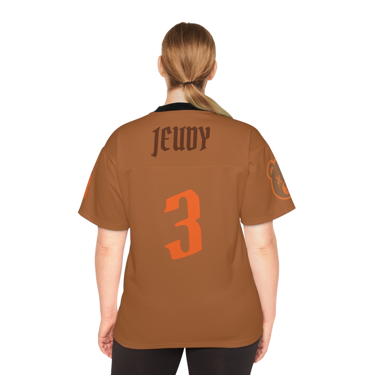 "Wicked Way" #3 Jeudy Deady Bears Football Jersey