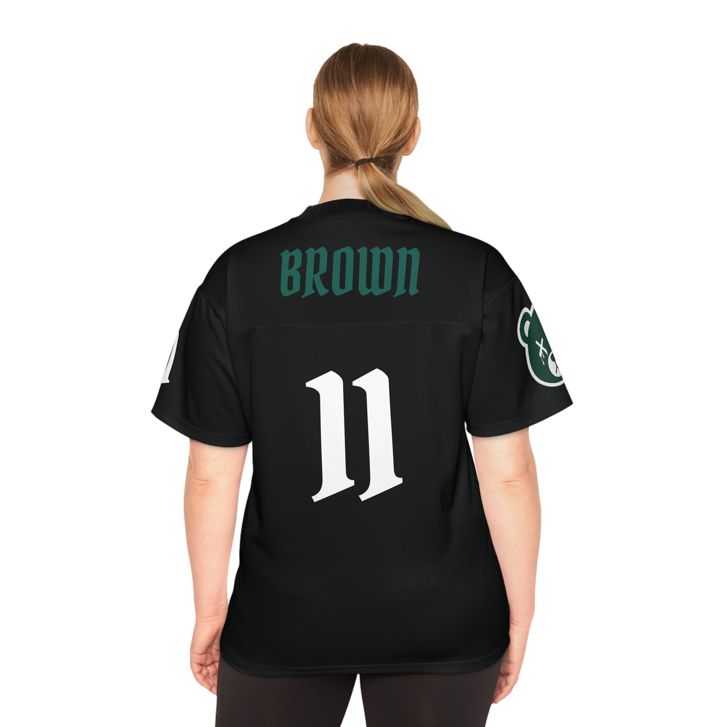 "Wicked Way" #11 Brown Deady Bears Football Jersey