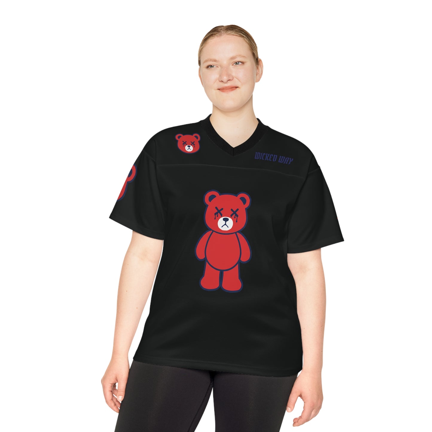"Wicked Way" #3 Wilson Deady Bears Football Jersey