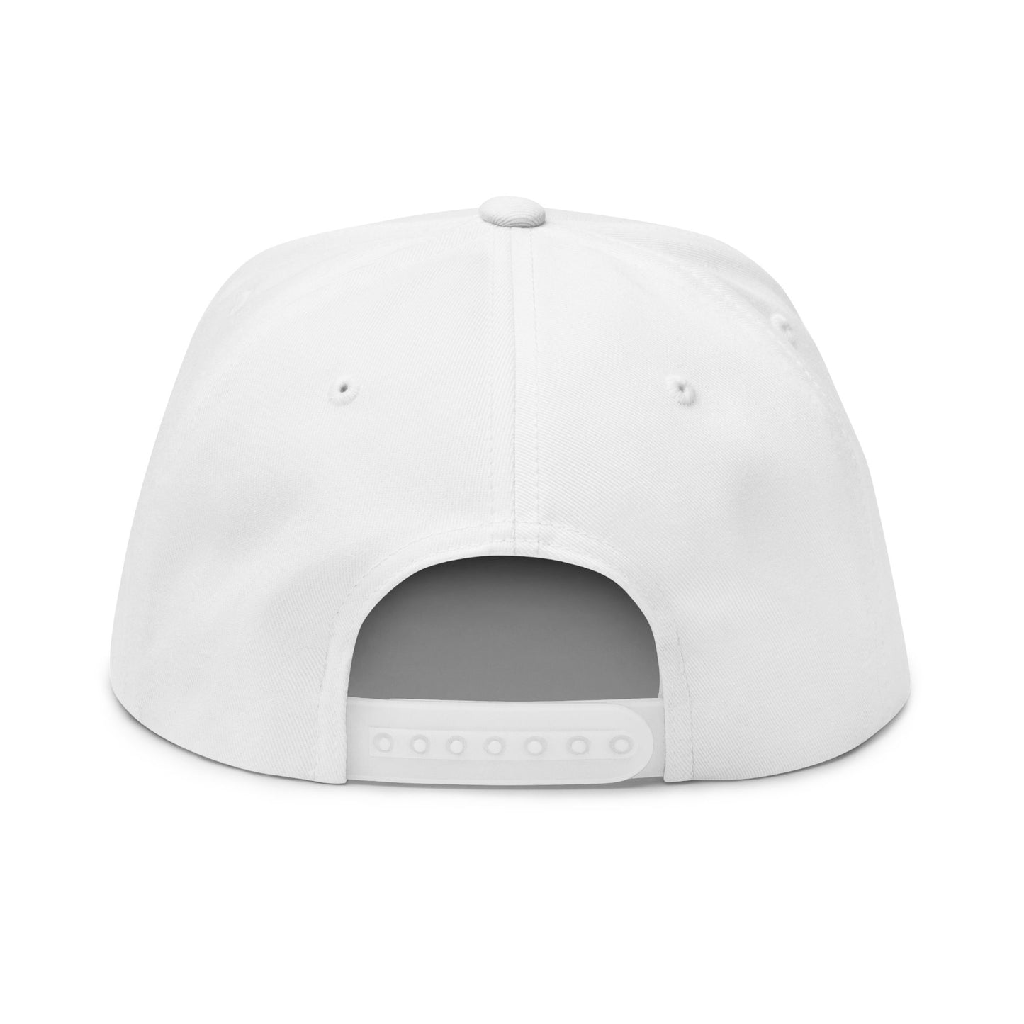 White "Baddie Street" #4 Classy Heart Snapback