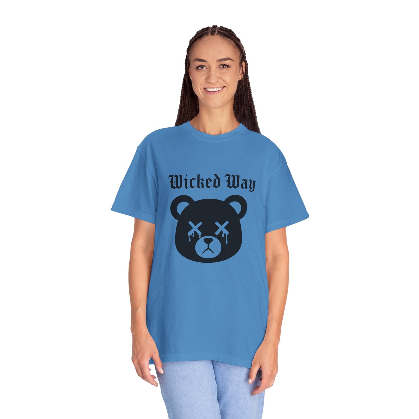 "Wicked Way" Dead Bear Head T-Shirt (Multi Color Options)