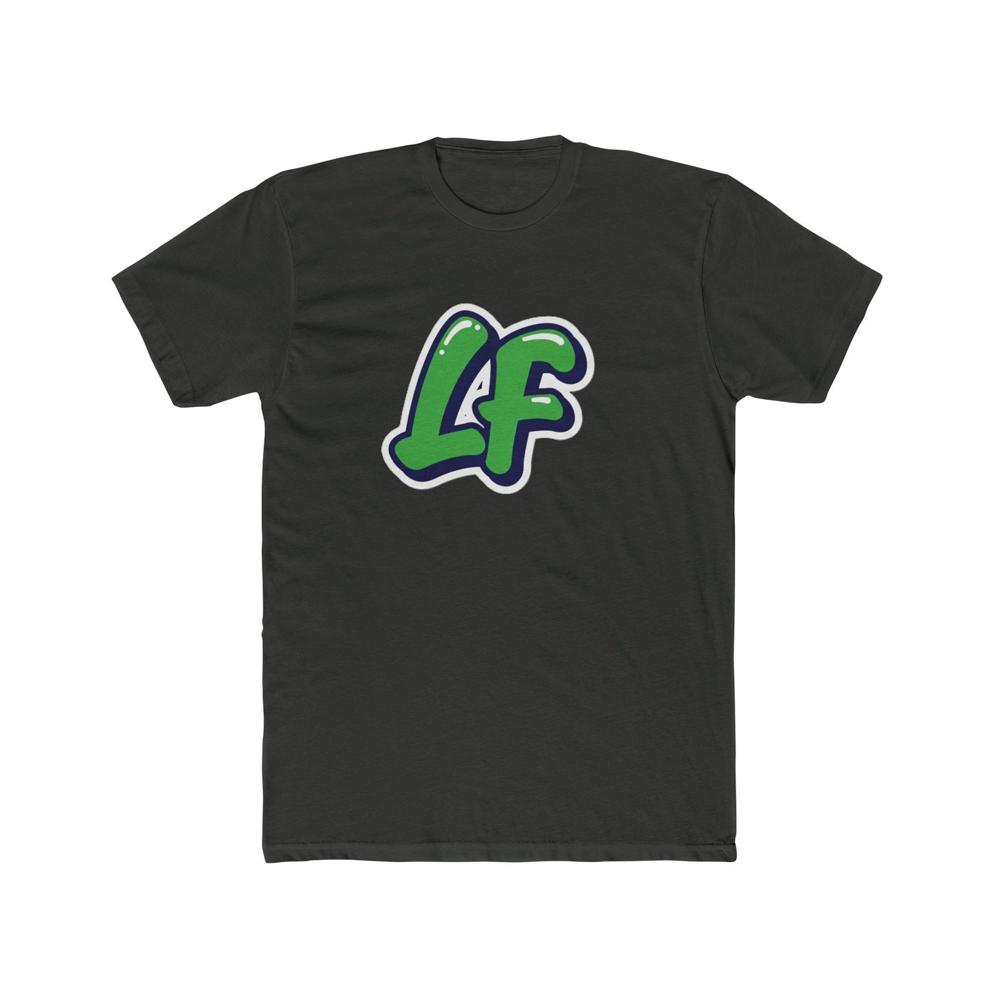 Loco Fits Casual Unisex Crew Tee with Big LF Graphic