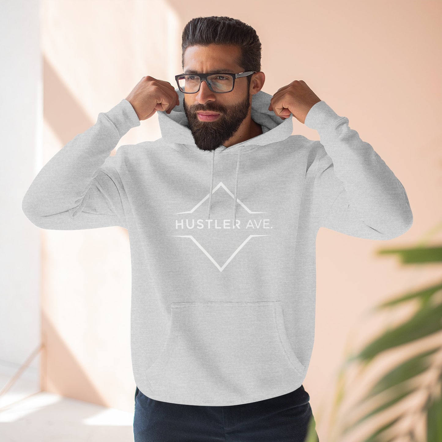 "Hustler Ave" Avalanche Motion Fleece Hoodie