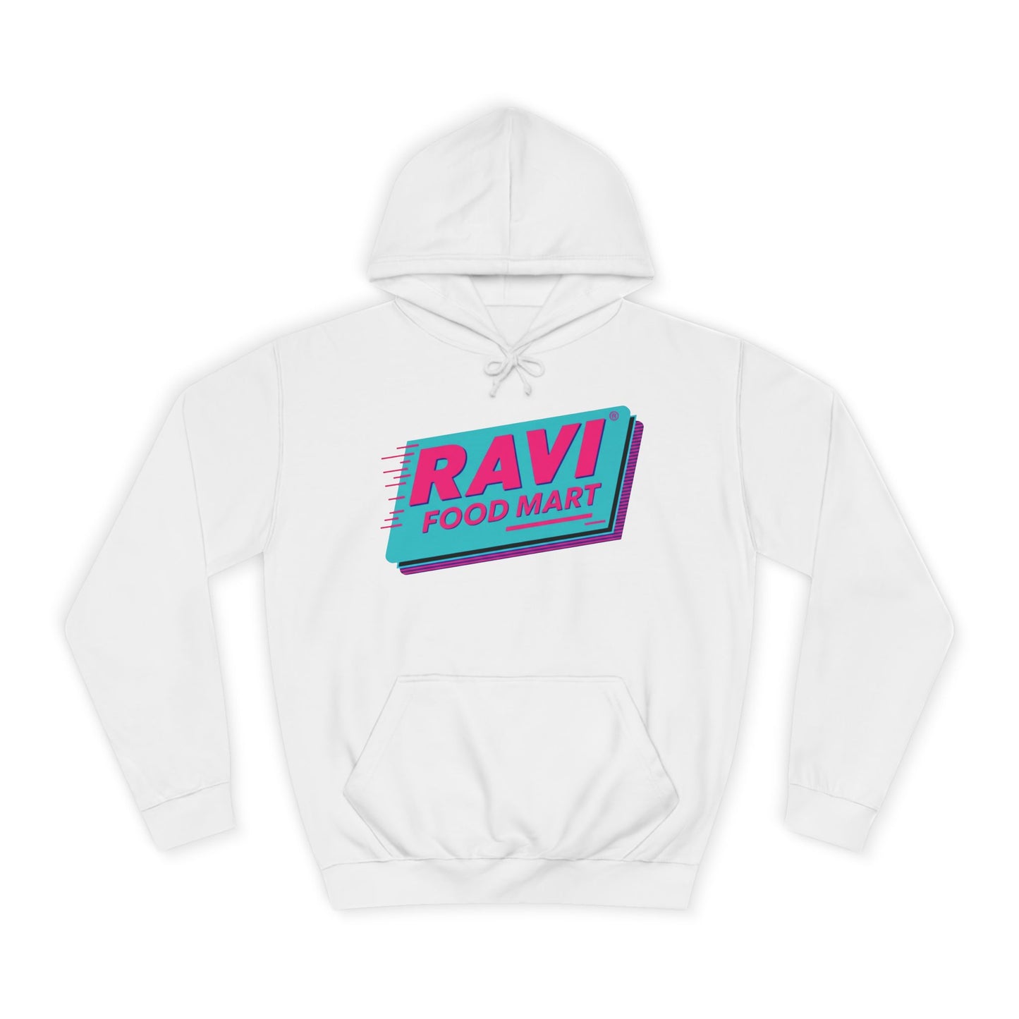 Retro Big Logo Ravi Food Mart Hoodie