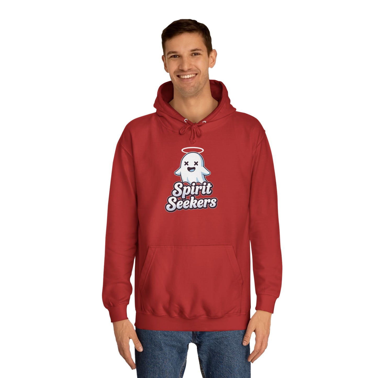 Spirit Seekers Friendly Ghost College Hoodie