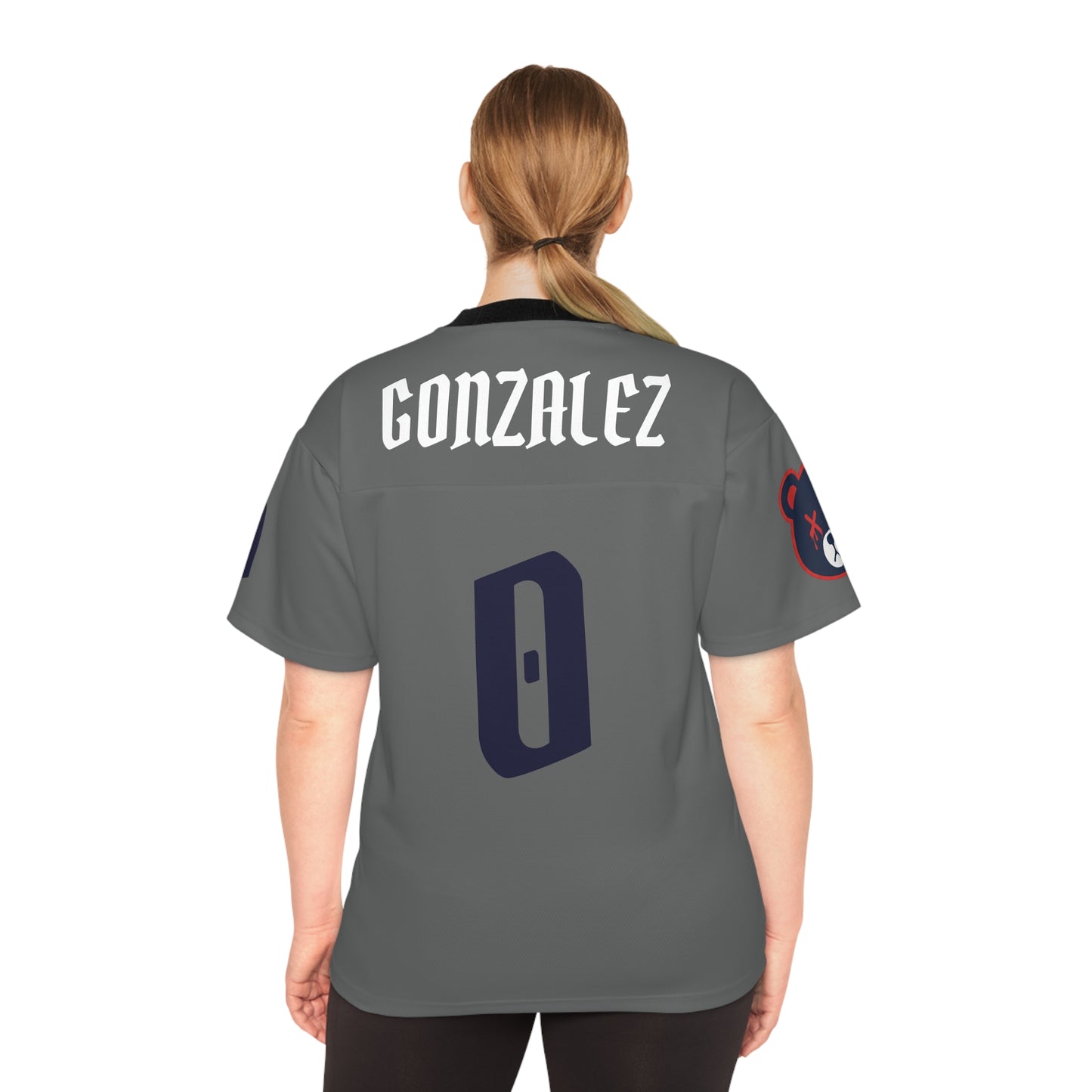 "Wicked Way" #0 Gonzalez Deady Bears Football Jersey