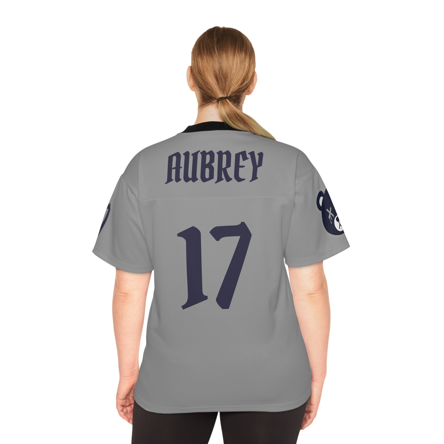"Wicked Way" #17 Aubrey Deady Bears Football Jersey