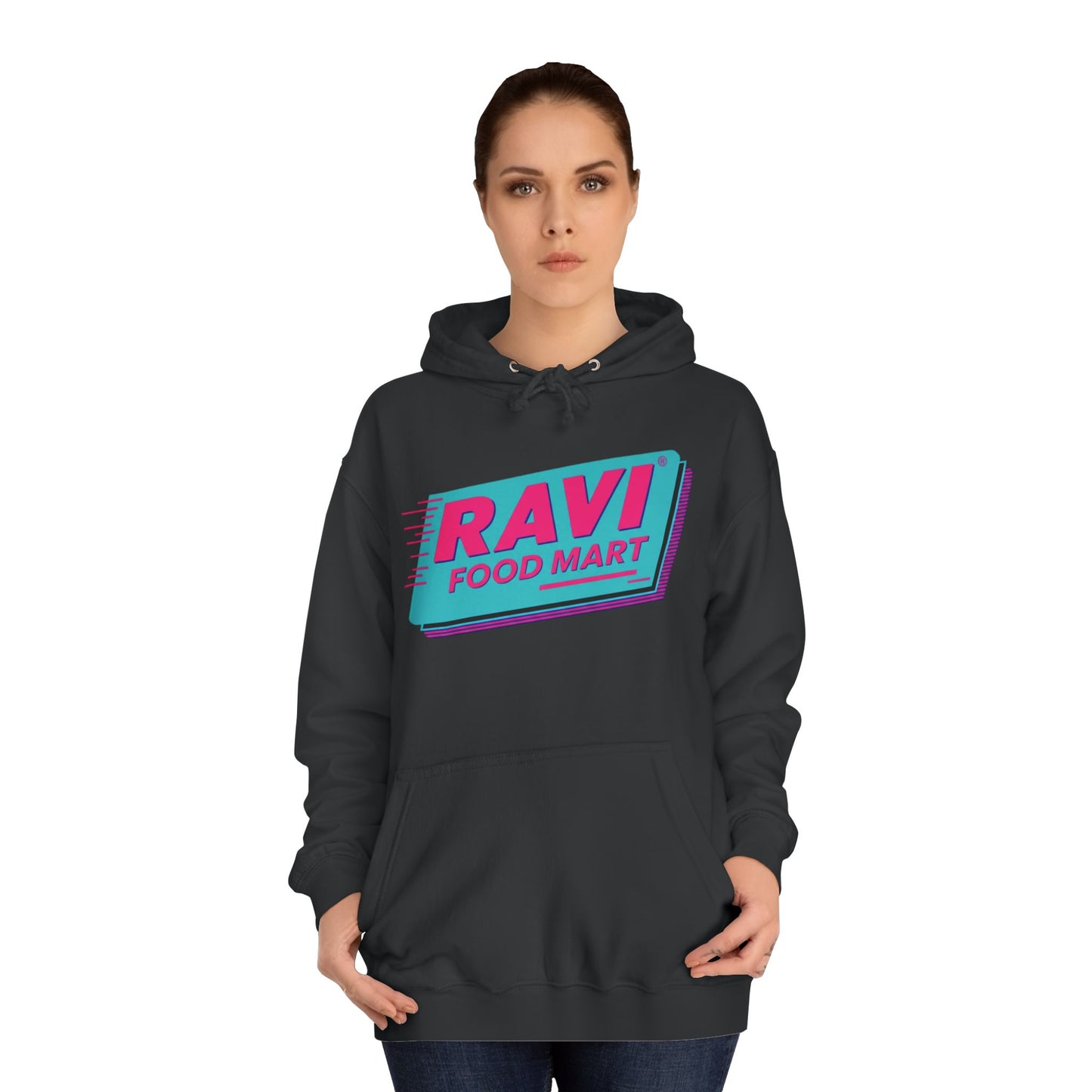 Retro Big Logo Ravi Food Mart Hoodie