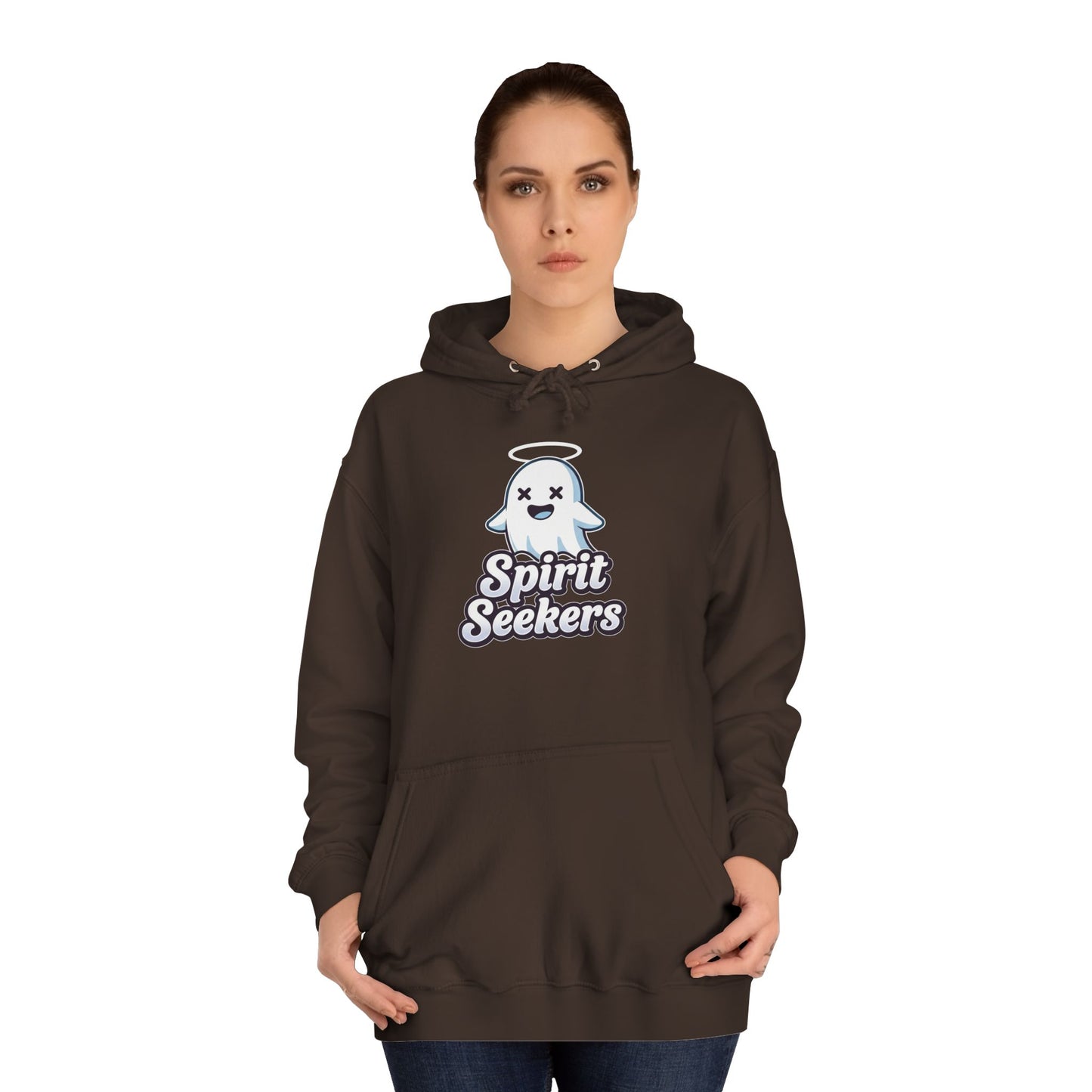 Spirit Seekers Friendly Ghost College Hoodie