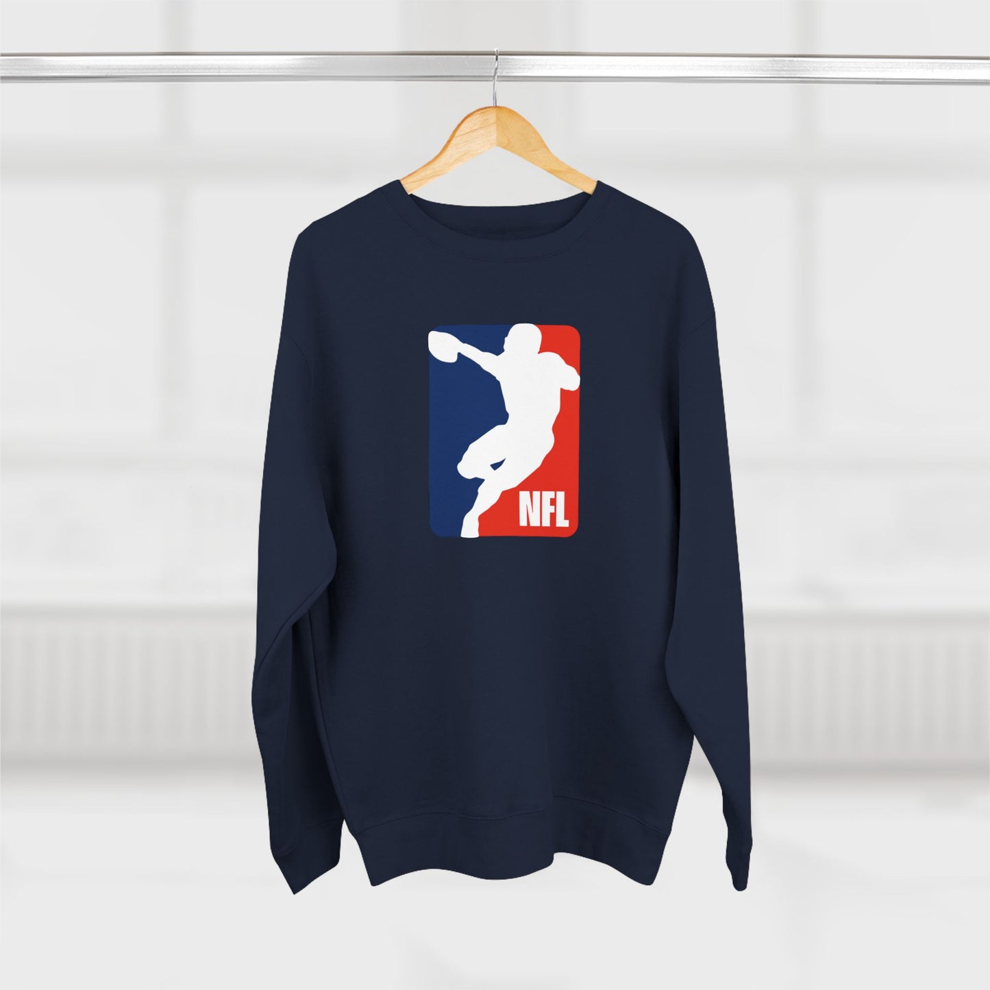 Loco Fits 'NFL Concept Logo' Crewneck Sweatshirt