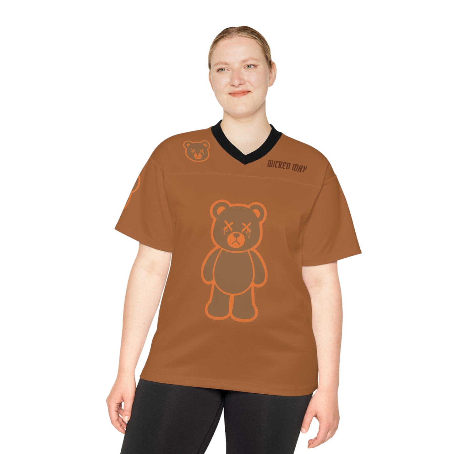 "Wicked Way" #3 Jeudy Deady Bears Football Jersey