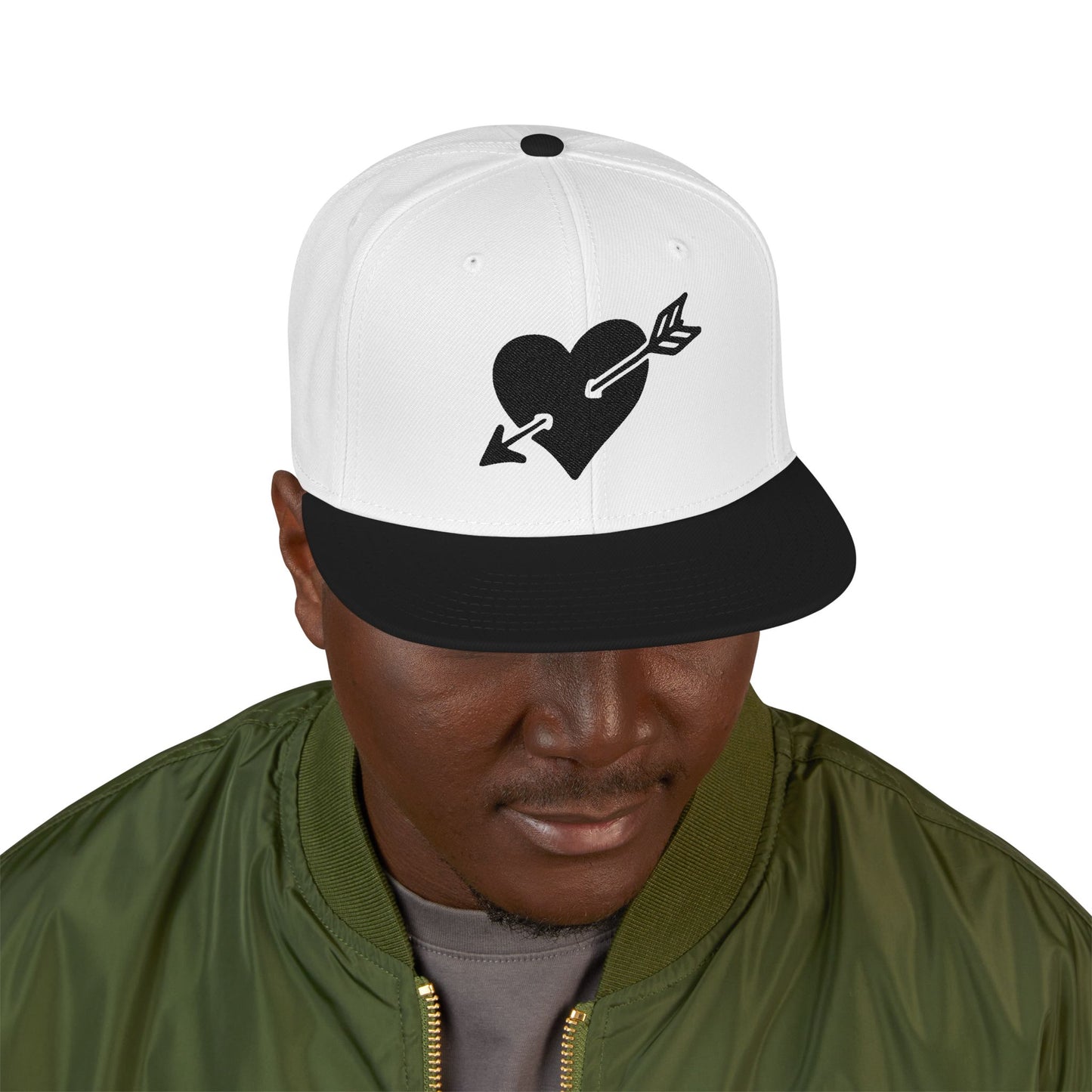 "Baddie Street" Arrow Heart V1 Snapback Hat