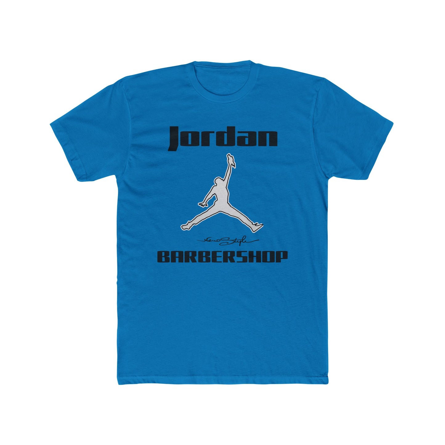 Jordan New Style Barbershop Cotton Crew T-Shirt
