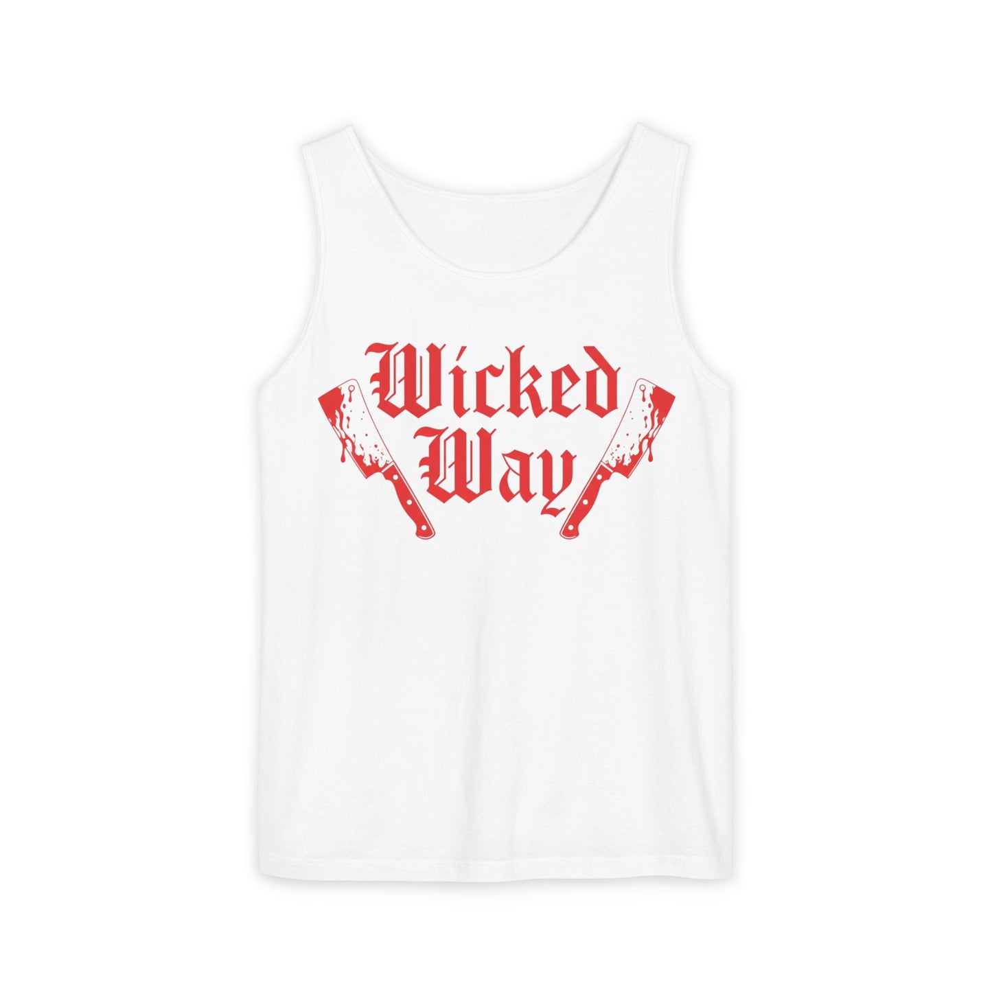 Double Butcher Knives "Wicked Way" Tank Top