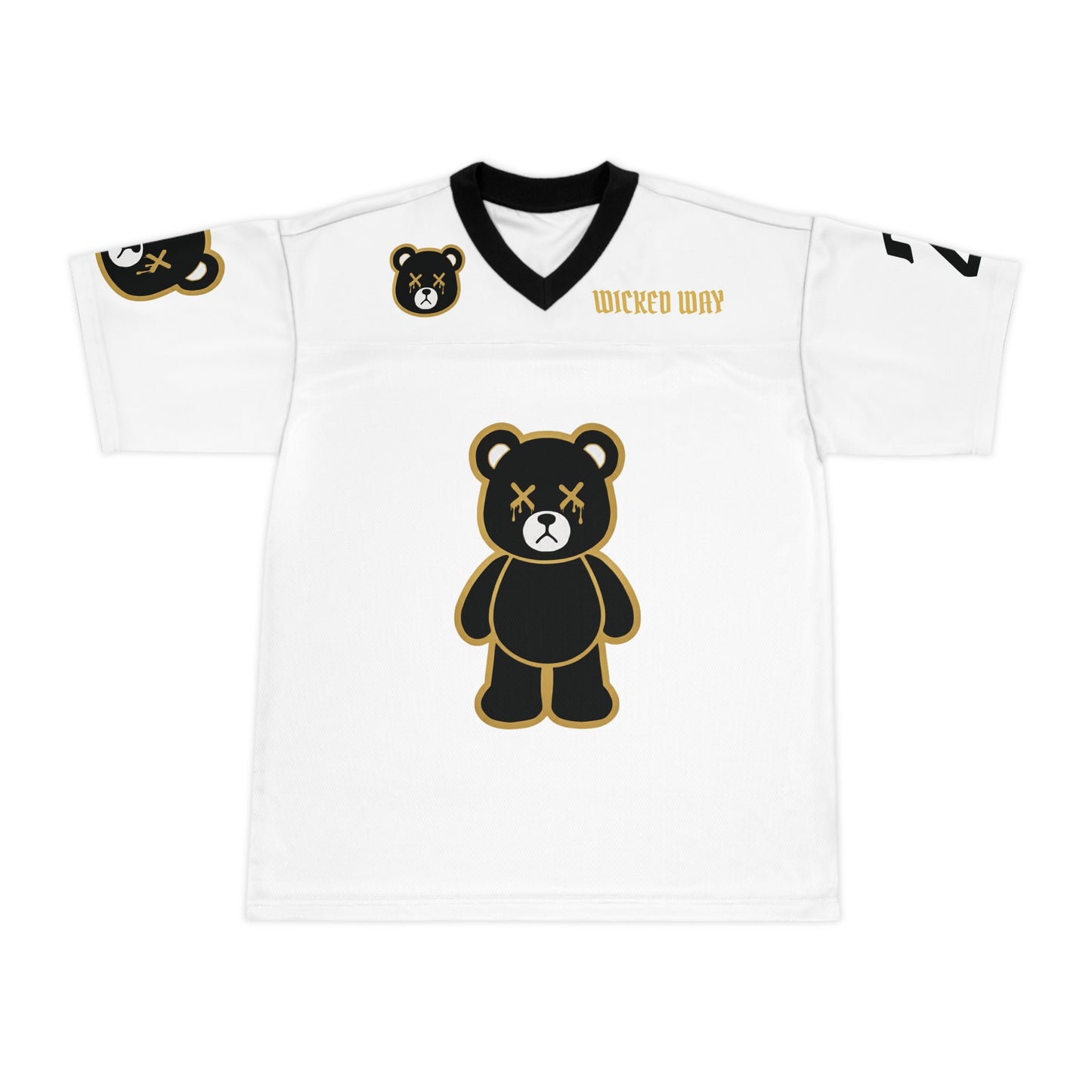 "Wicked Way" #2 Rattler Deady Bears Football Jersey