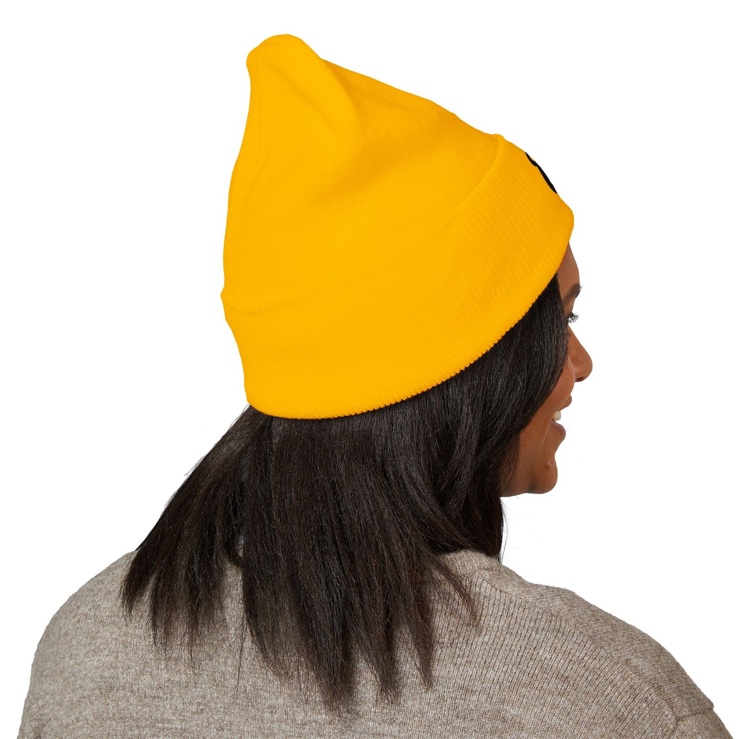 "Wicked Way" Dead Bear Head Black Embroidered Beanie (Multi Color Options)