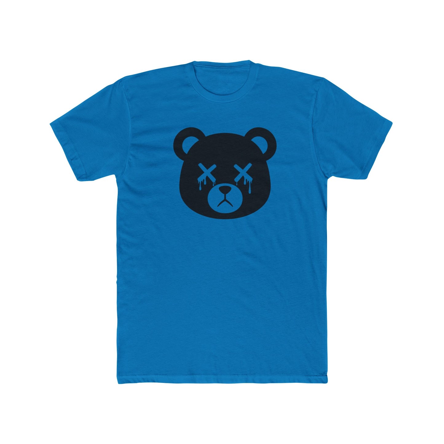 "Wicked Way" Deady Bear Head Solo Cotton Crew T-Shirt (Multi Color Options)