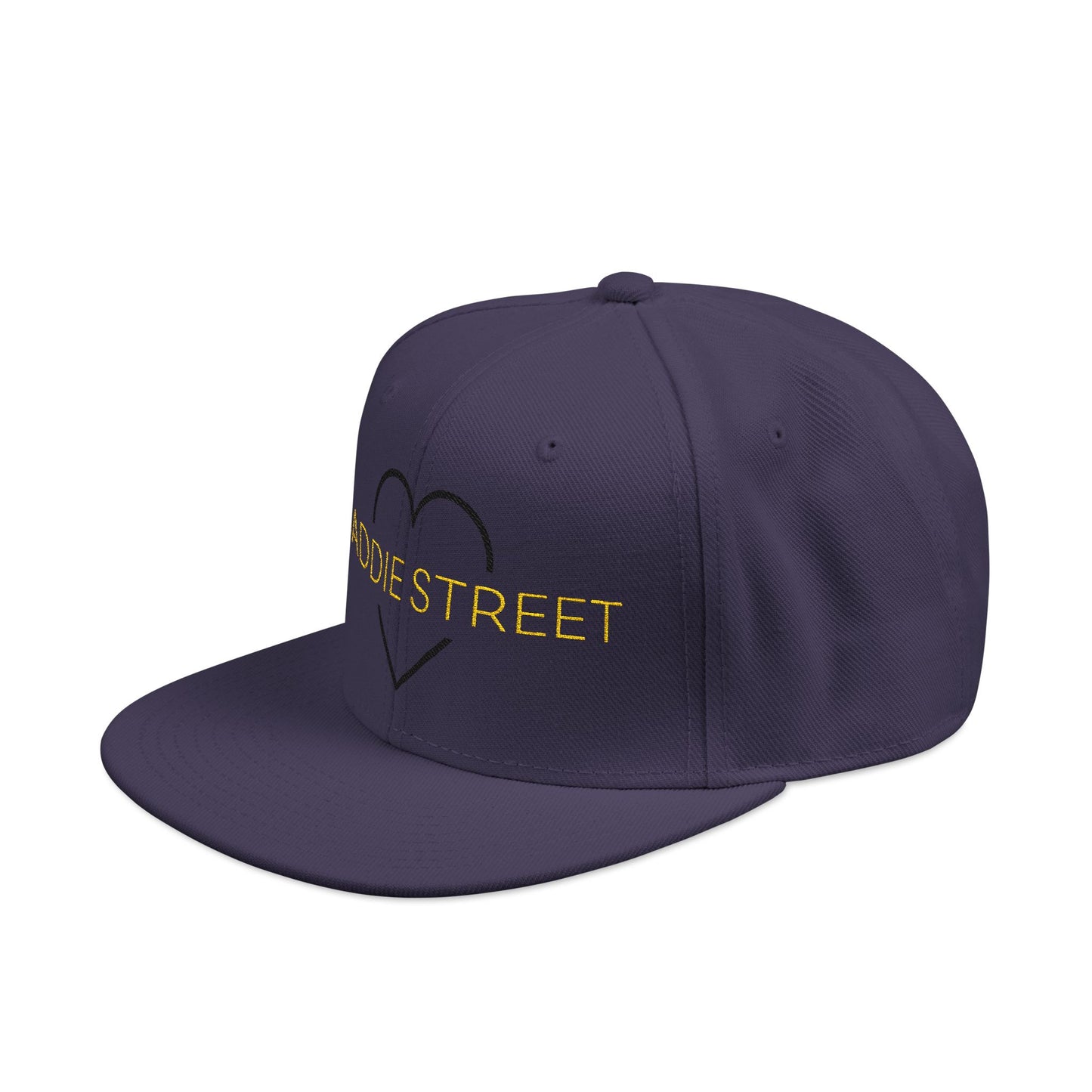 "Baddie Street" Classy Heart Logo Snapback Hat