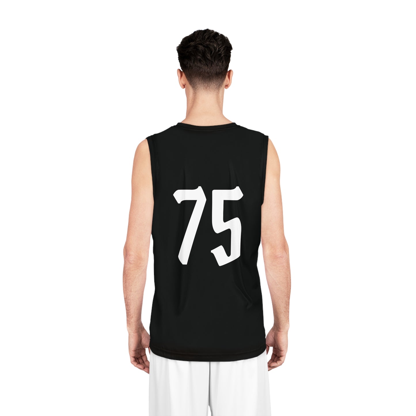 Black "Wicked Way" #75 Double Butcher Knives Alt. Basketball Jersey