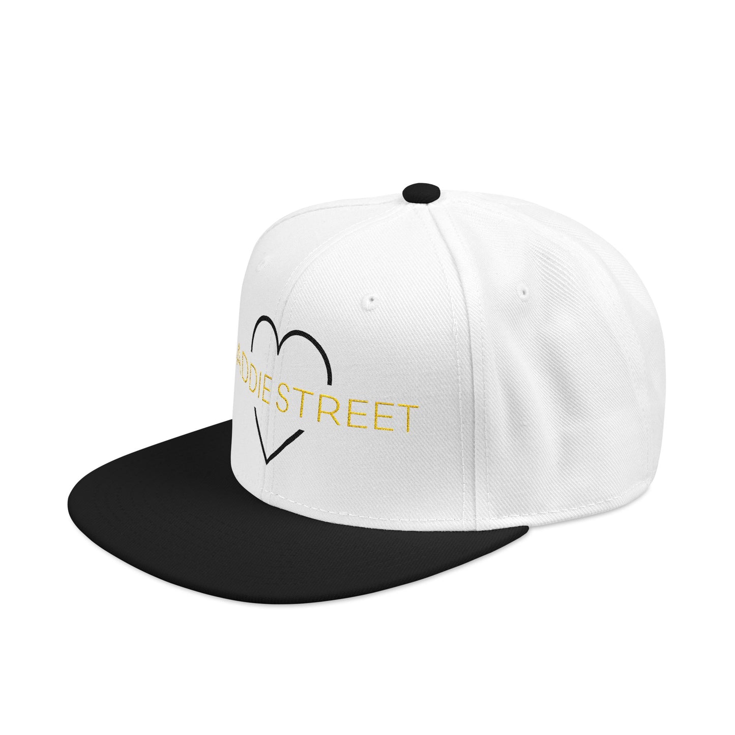"Baddie Street" Classy Heart Logo Snapback Hat