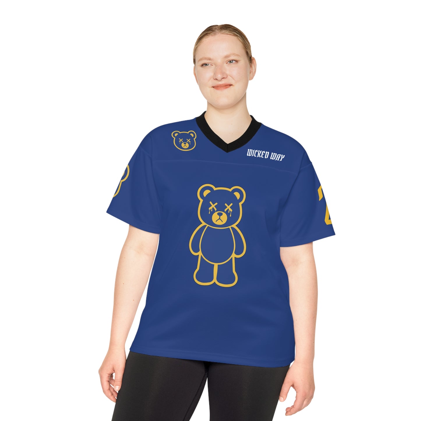 "Wicked Way" #23 Williams Deady Bears Football Jersey