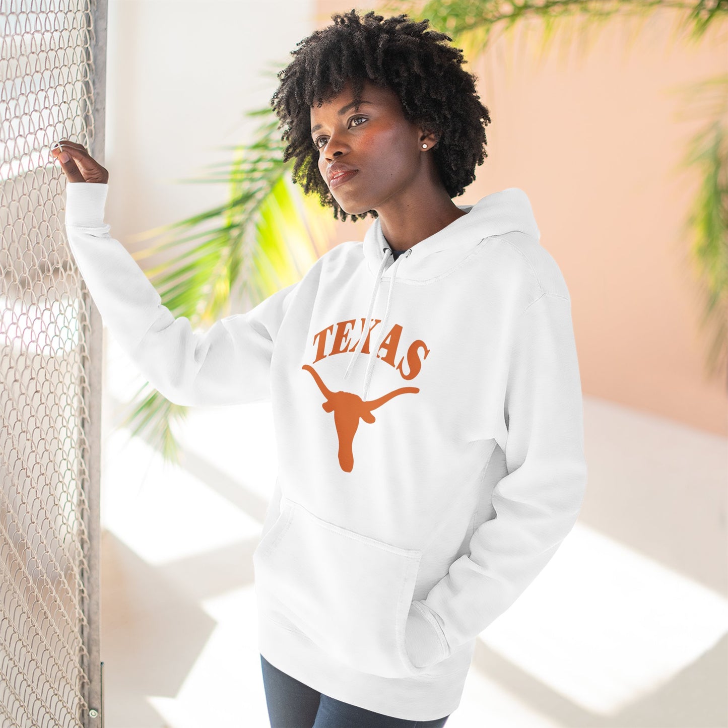 'Texas Longhorns' Three-Panel Fleece Hoodie