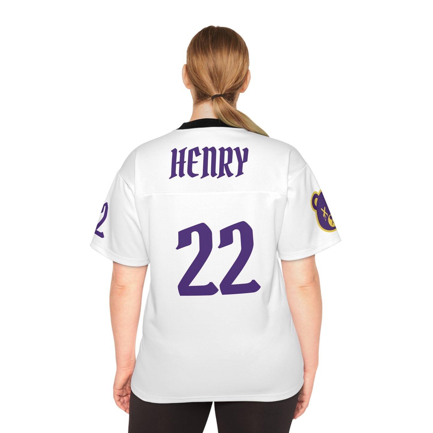 "Wicked Way" #22 Henry Deady Bears Away Football Jersey