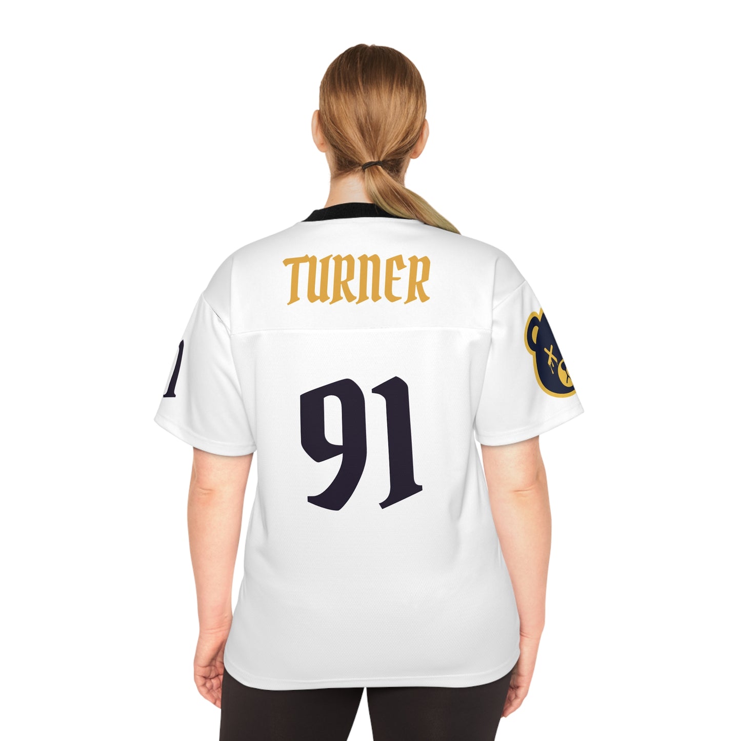 "Wicked Way" #91 Turner Deady Bears Football Jersey