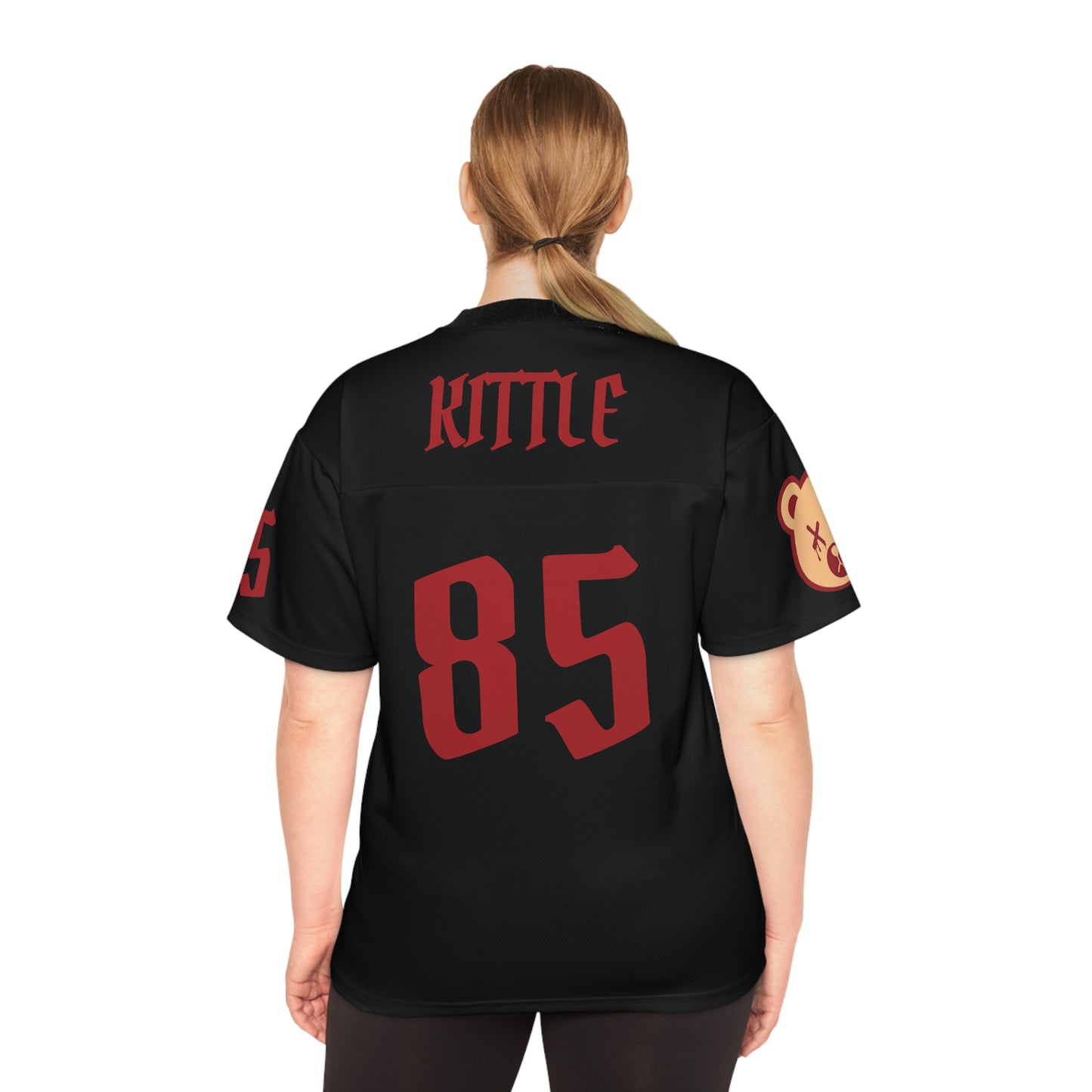 "Wicked Way" #85 Kittle Deady Bears Football Jersey