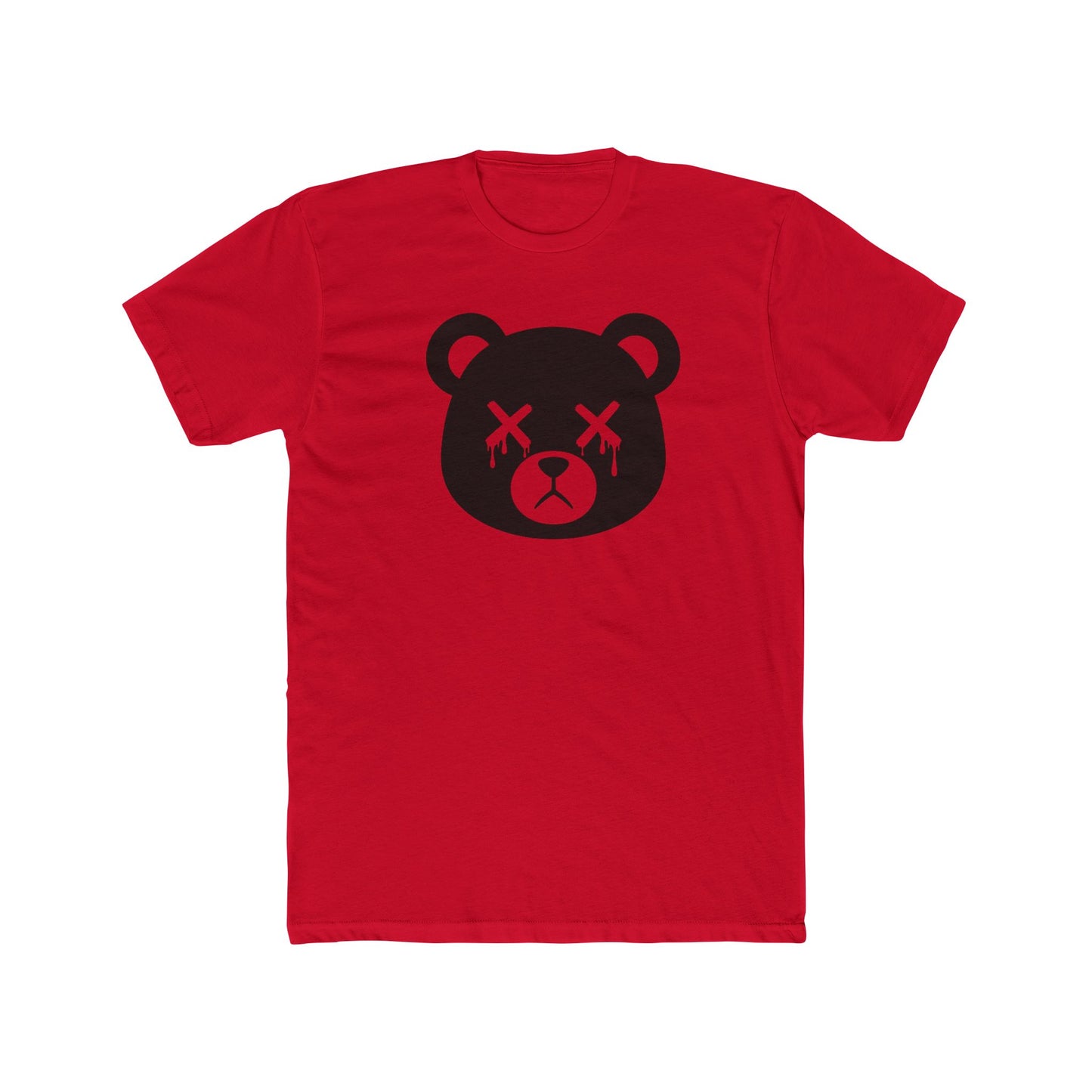 "Wicked Way" Deady Bear Head Solo Cotton Crew T-Shirt (Multi Color Options)