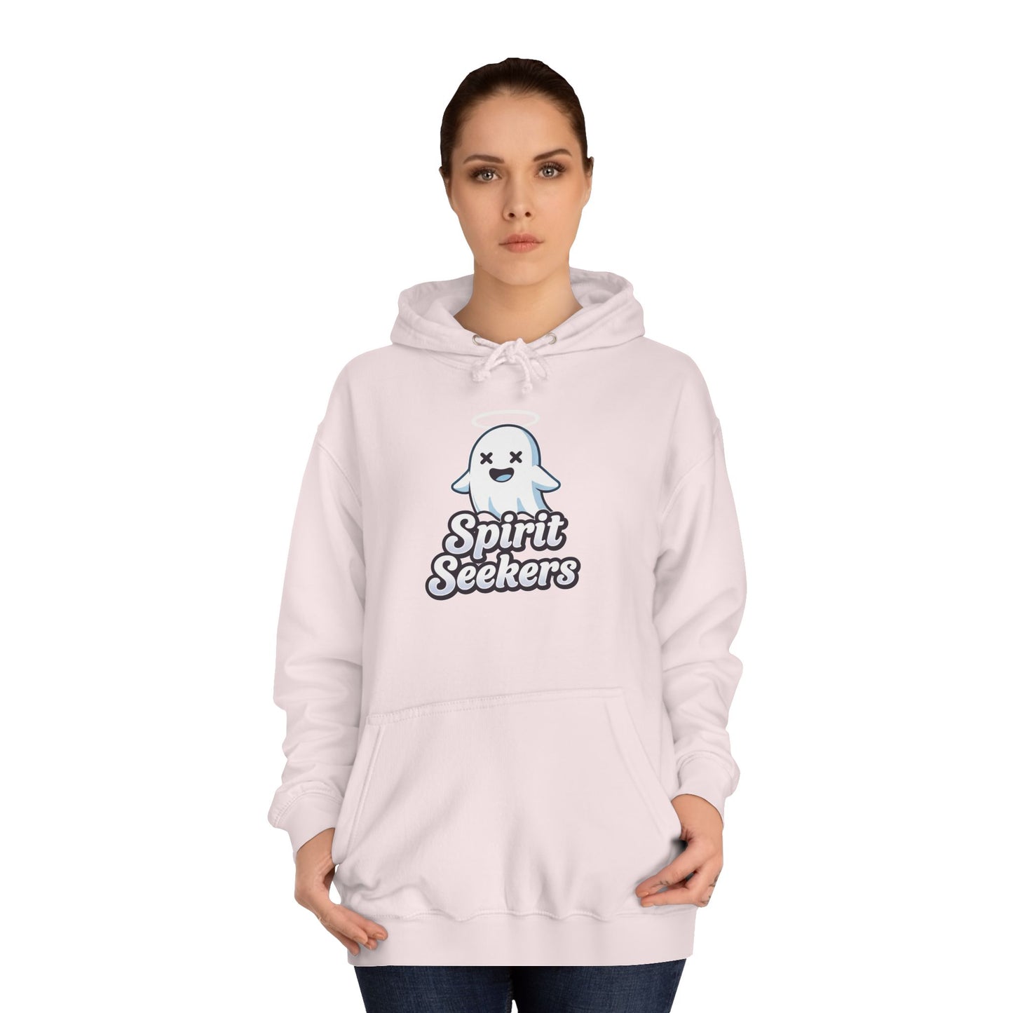 Spirit Seekers Friendly Ghost College Hoodie