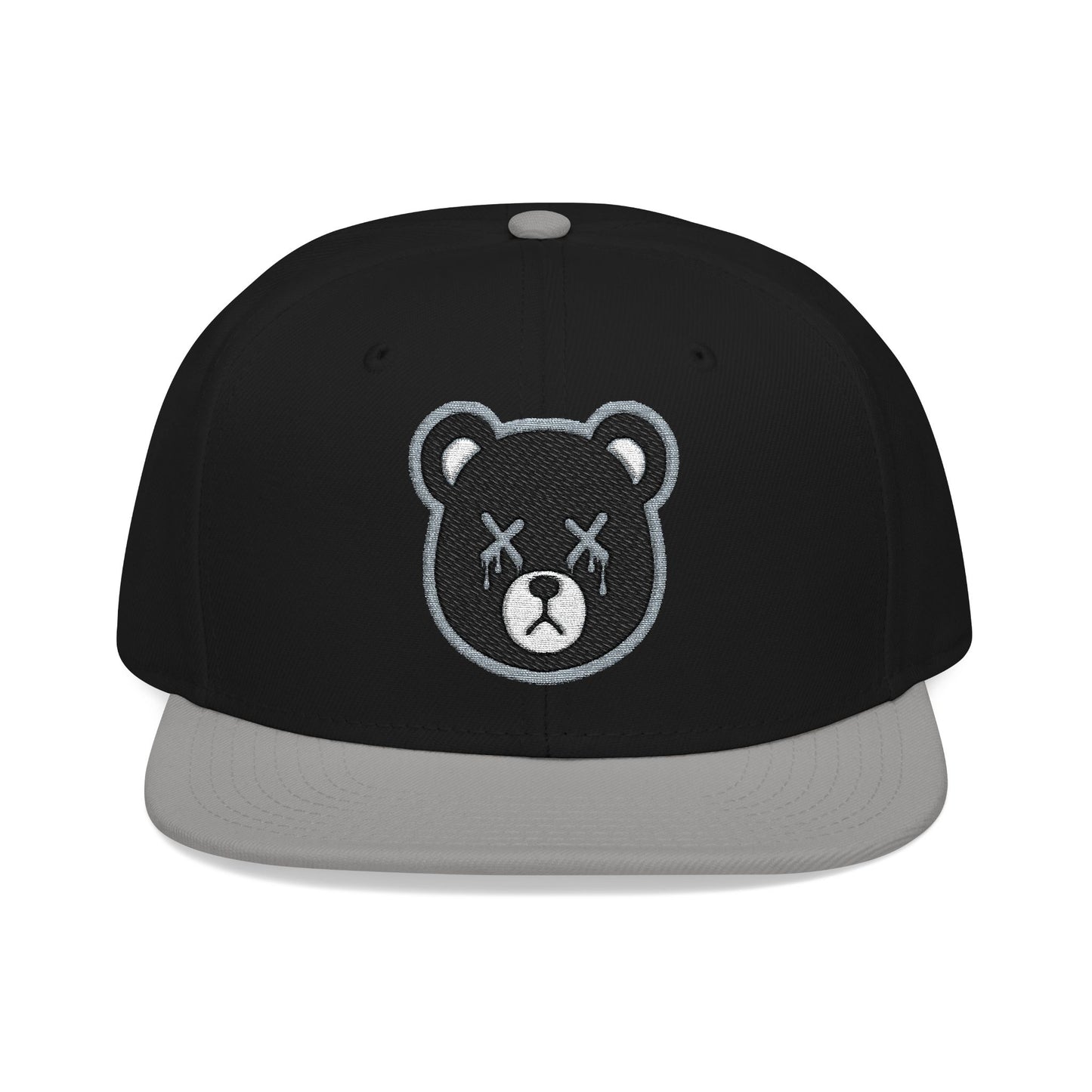 "Wicked Way" Deady Bears Grey, Black & White Logo Snapback