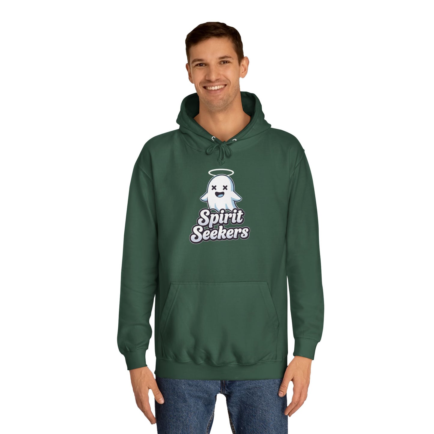 Spirit Seekers Friendly Ghost College Hoodie