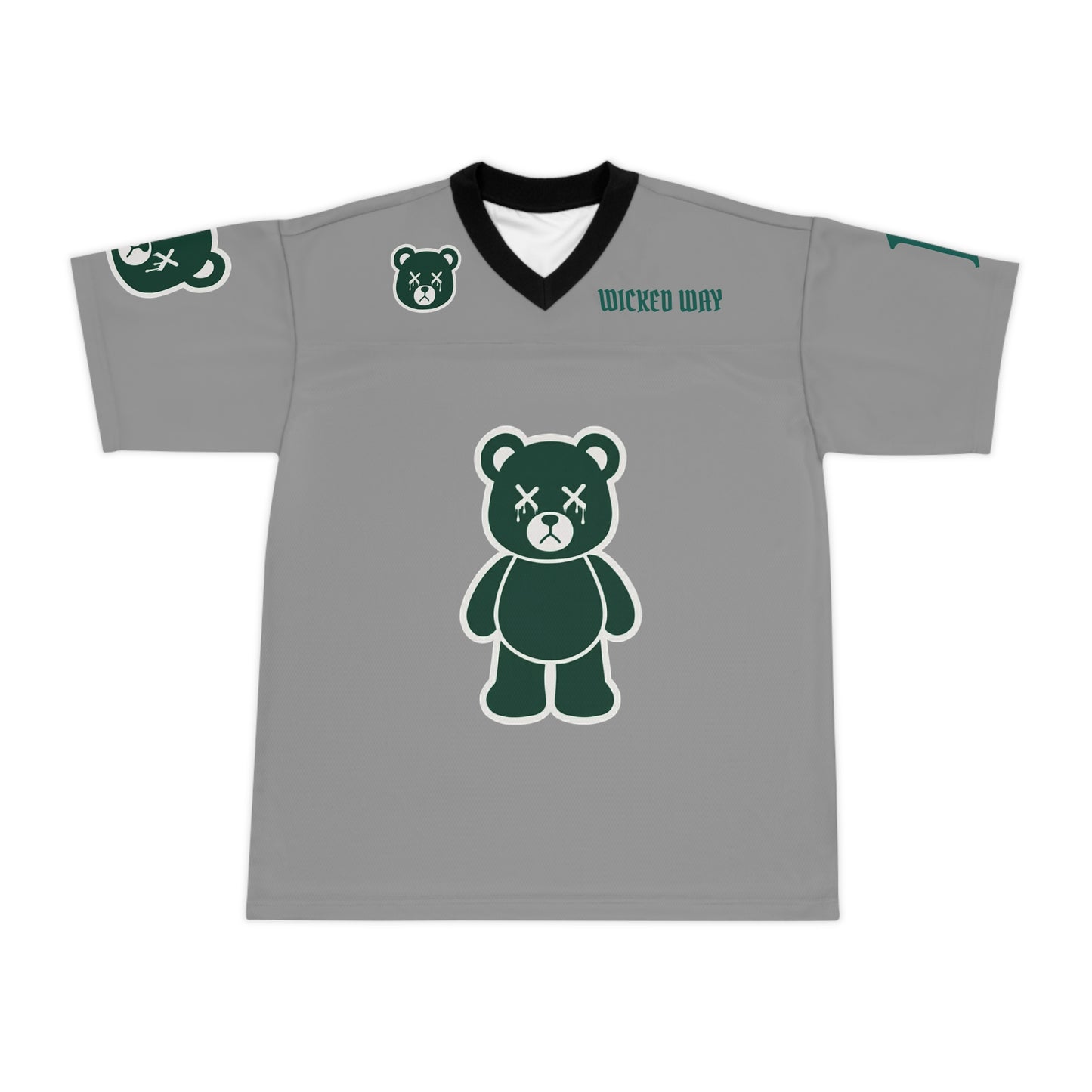 "Wicked Way" #1 Hurts Deady Bears Football Jersey