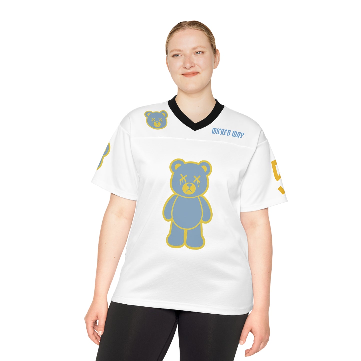 "Wicked Way" #52 Mack Deady Bears Football Jersey
