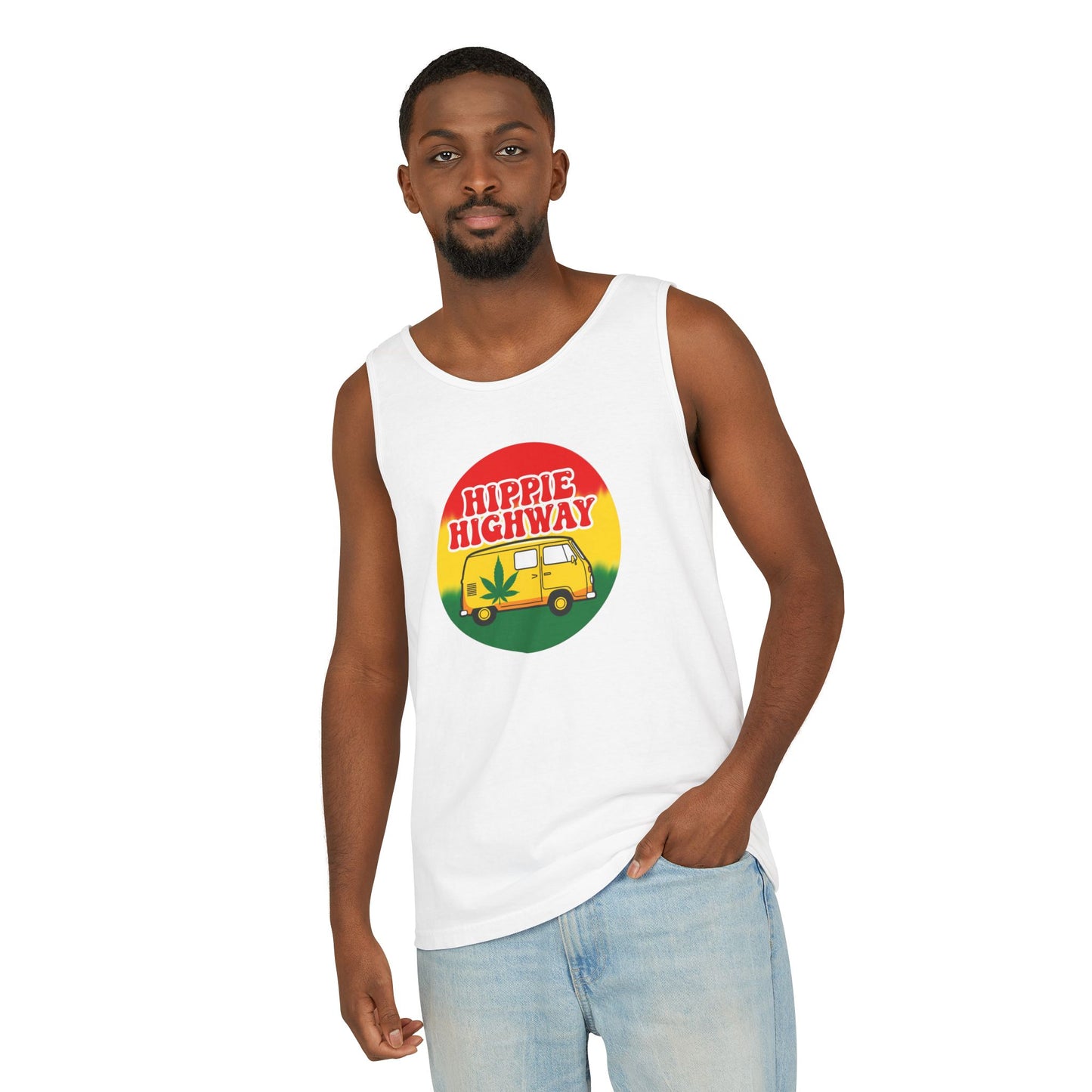 "Hippie Highway" Rasta Vibes Tank Top