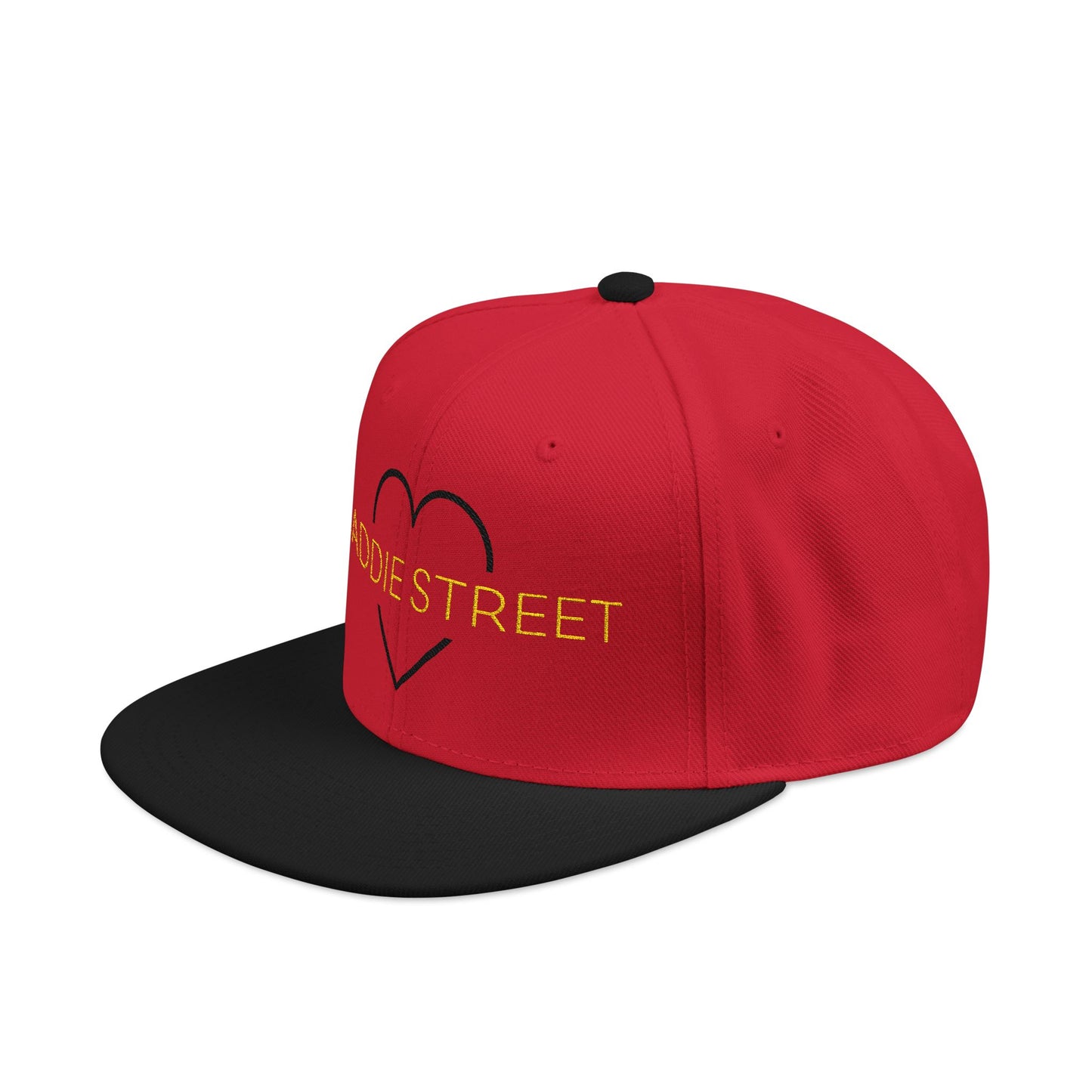 "Baddie Street" Classy Heart Logo Snapback Hat