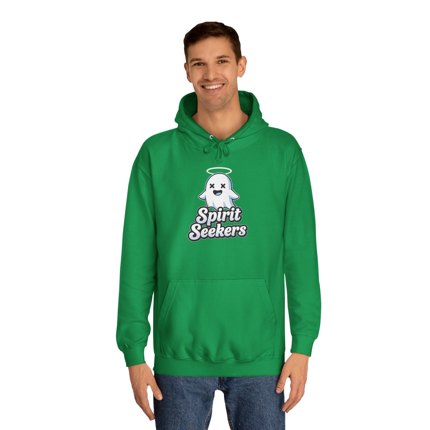 Spirit Seekers Friendly Ghost College Hoodie