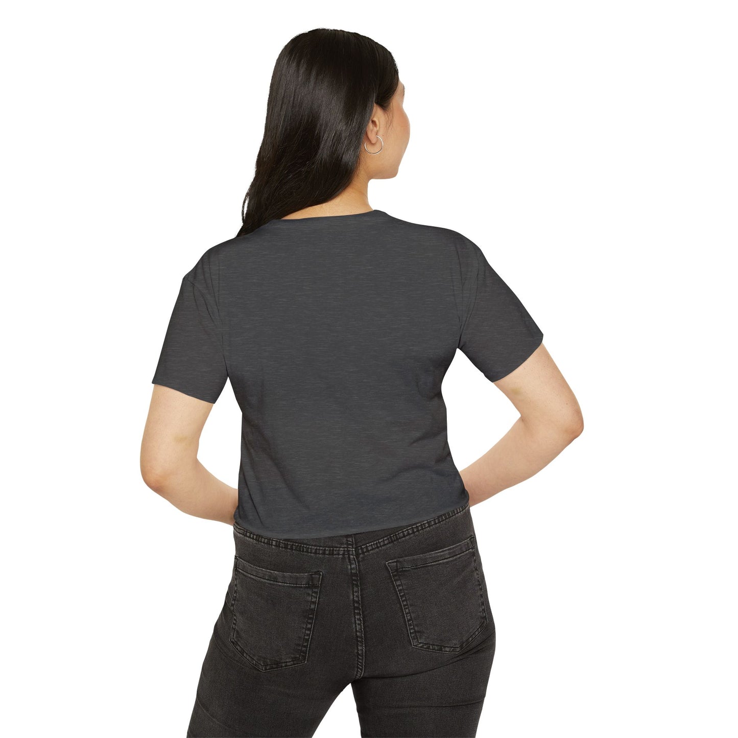 "Baddie Street" Labeled Baddie Rose Women's Crop Top