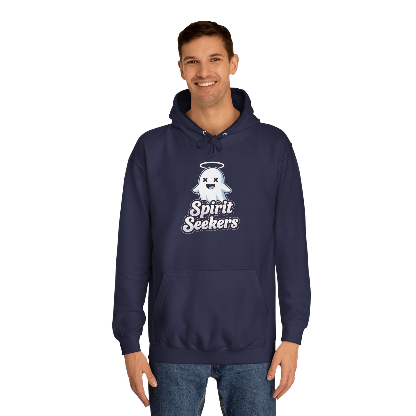 Spirit Seekers Friendly Ghost College Hoodie
