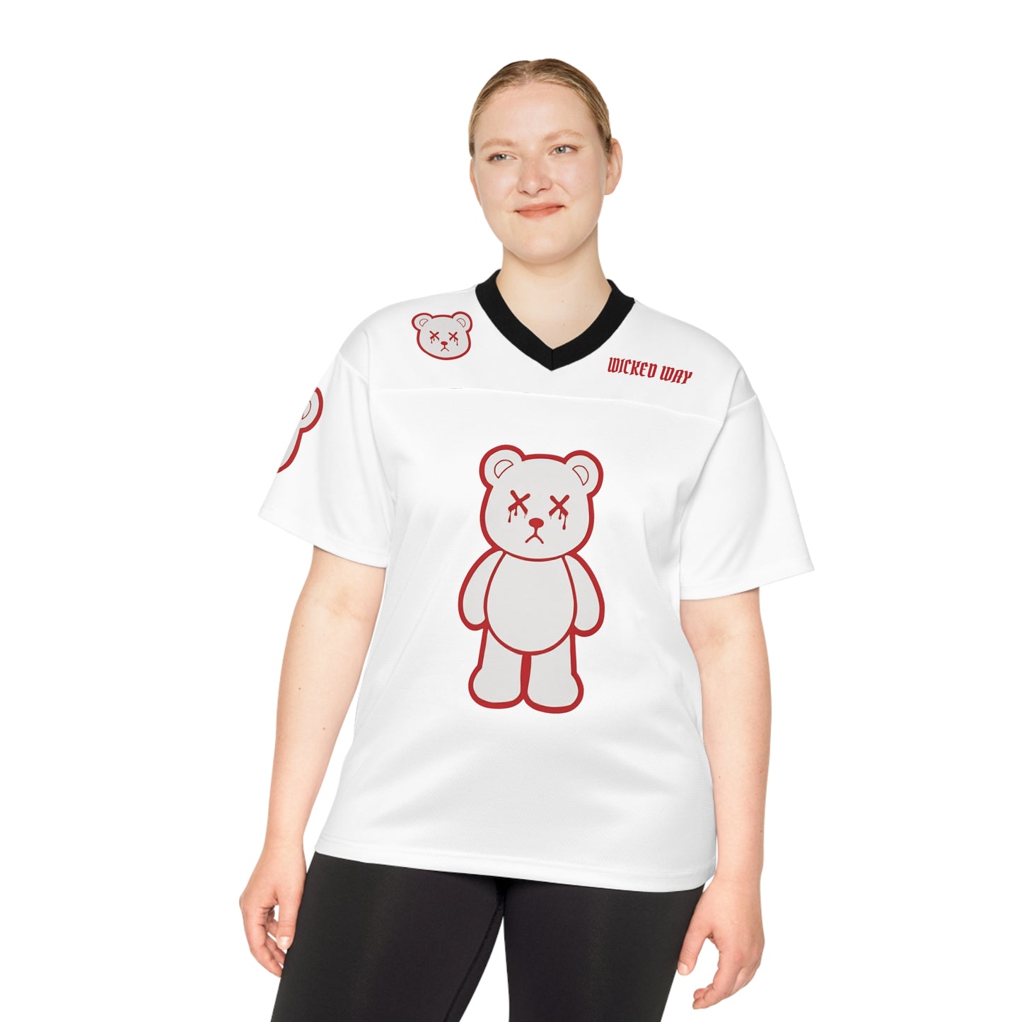 "Wicked Way" #3 Baker Deady Bears Football Jersey