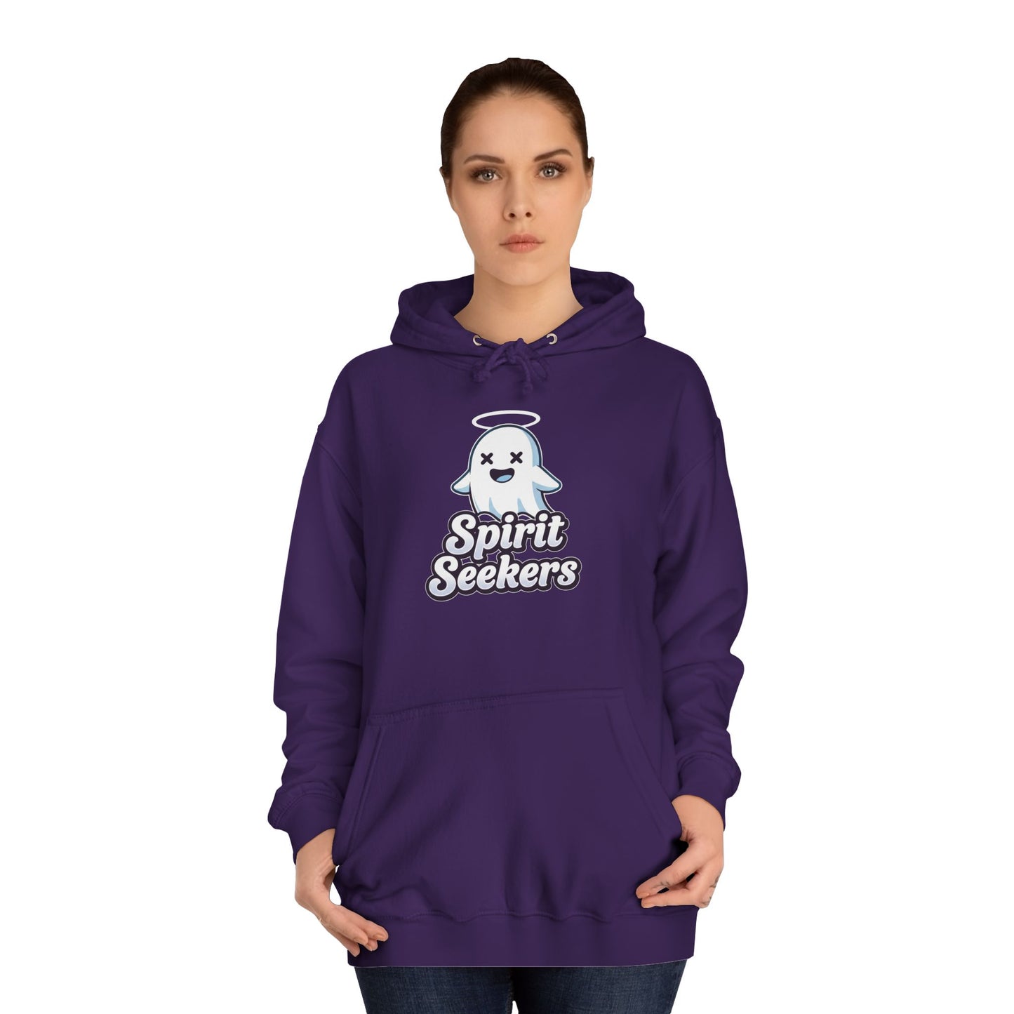 Spirit Seekers Friendly Ghost College Hoodie