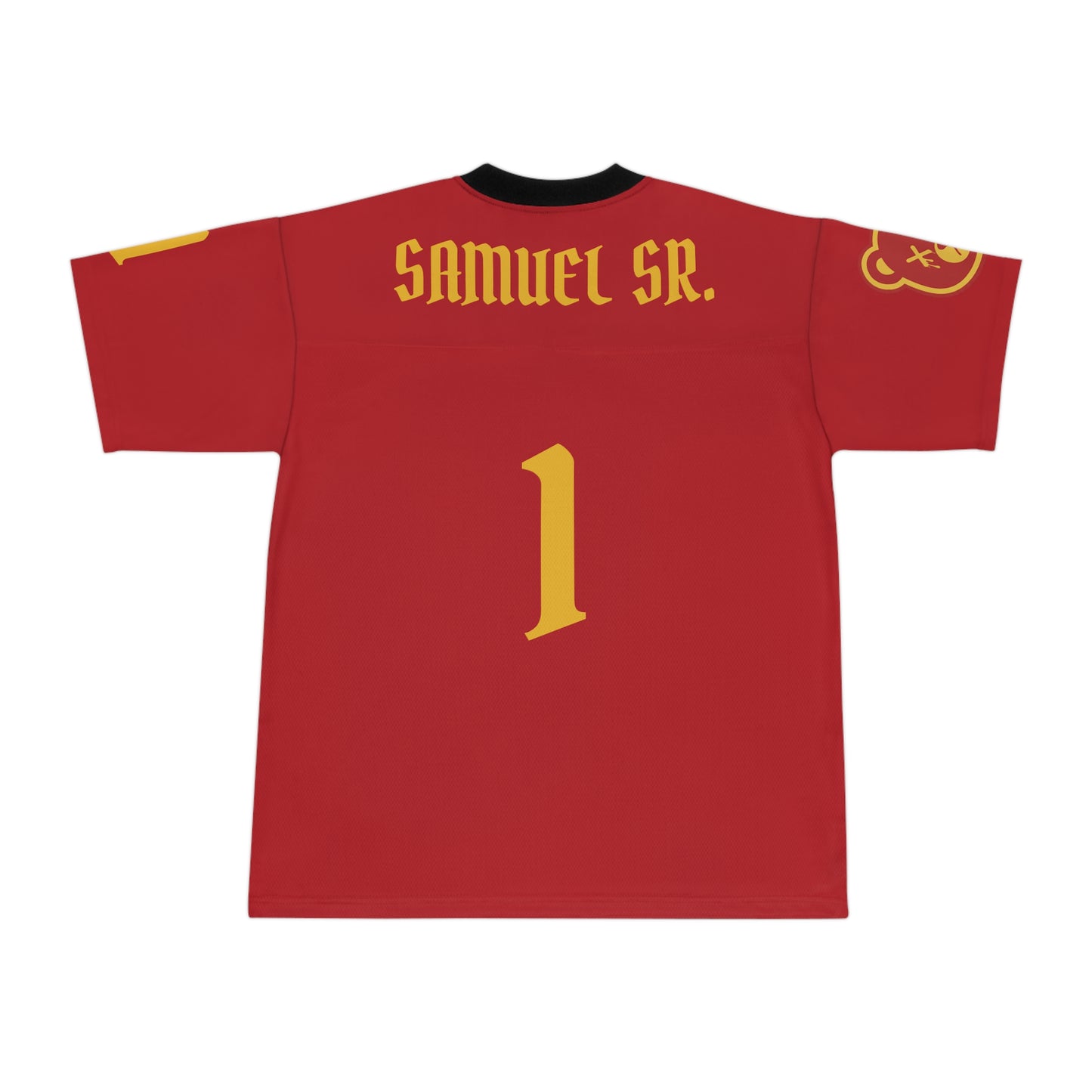 "Wicked Way" #1 Samuel Sr. Deady Bears Football Jersey