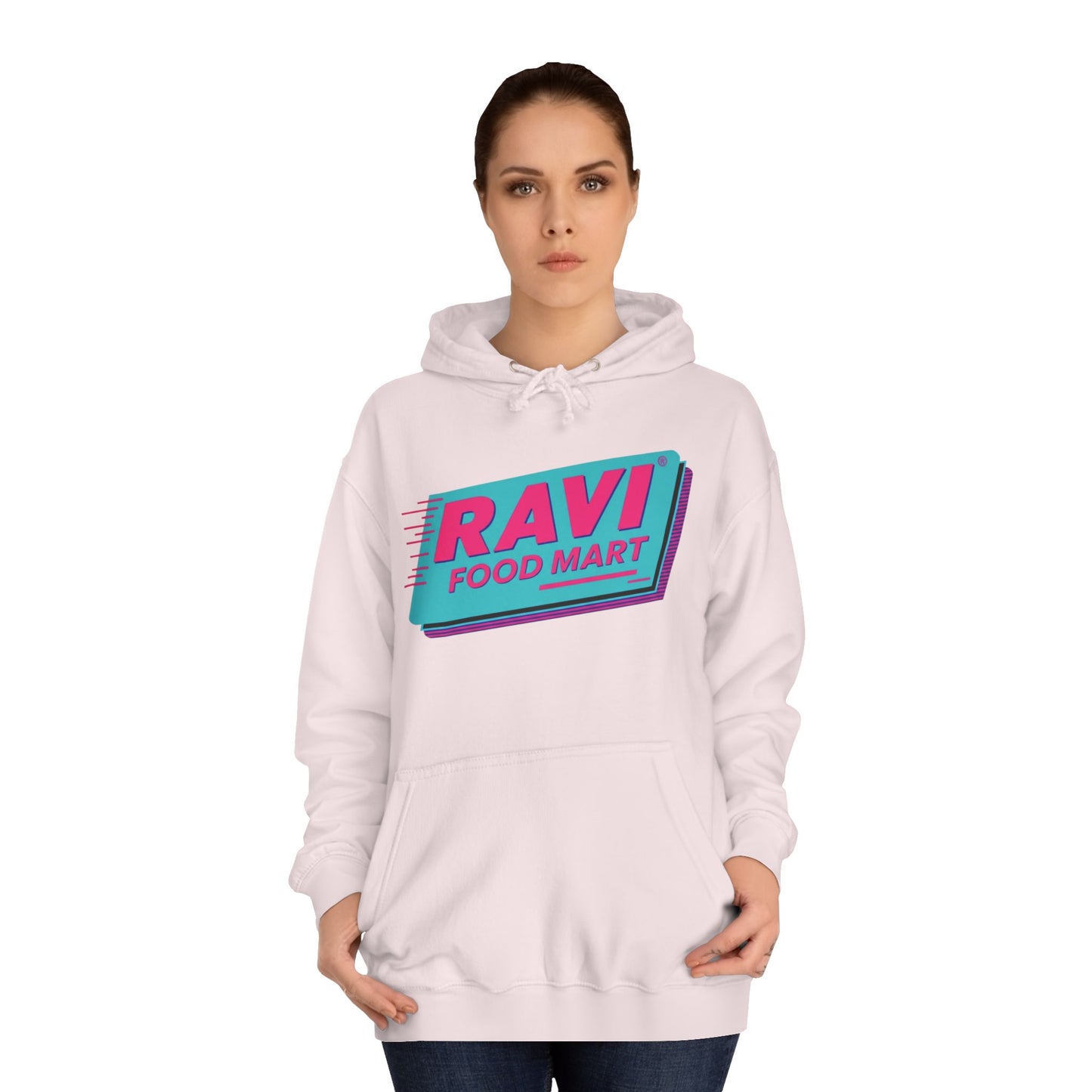 Retro Big Logo Ravi Food Mart Hoodie