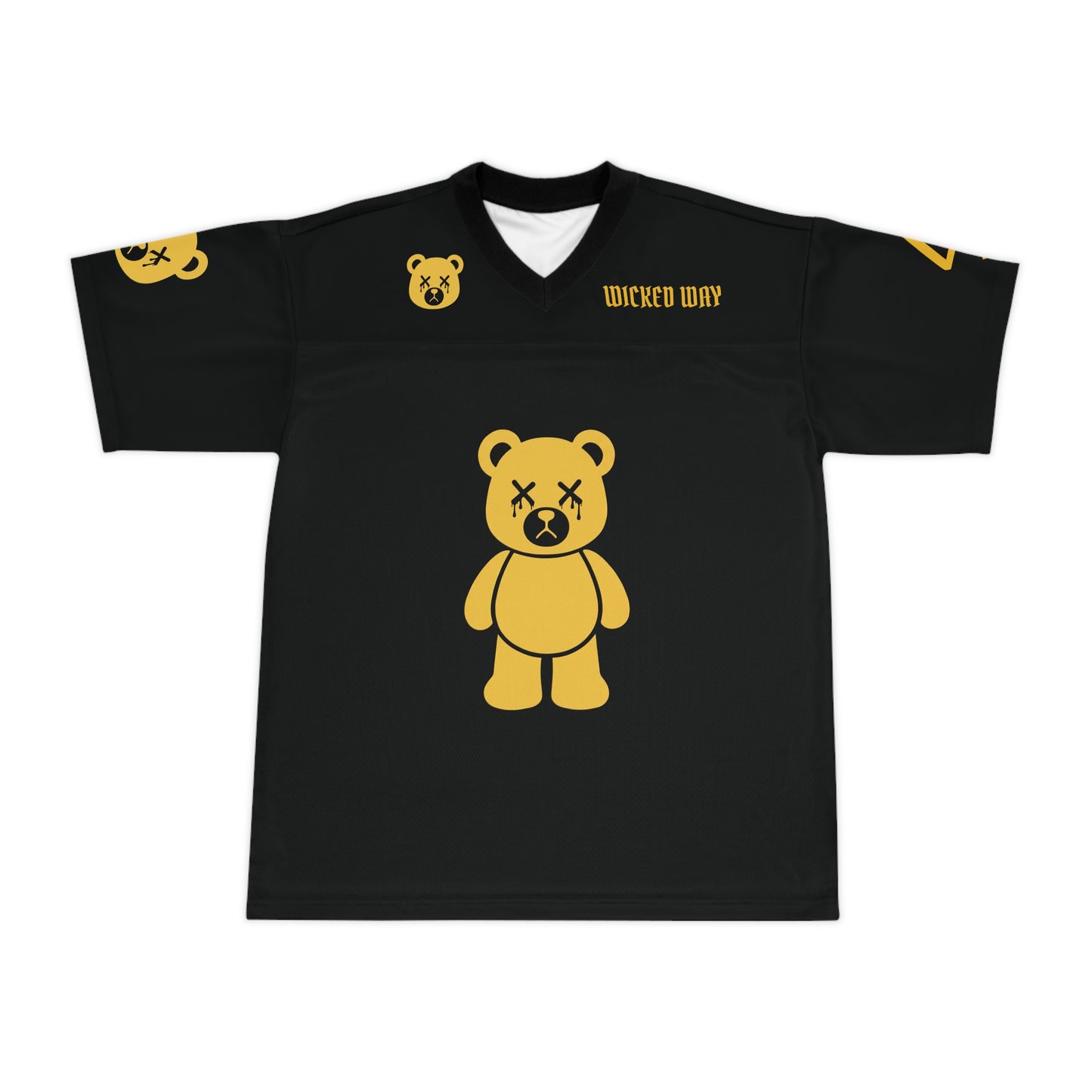 "Wicked Way" #4 Metcalf Deady Bears Alt. Football Jersey