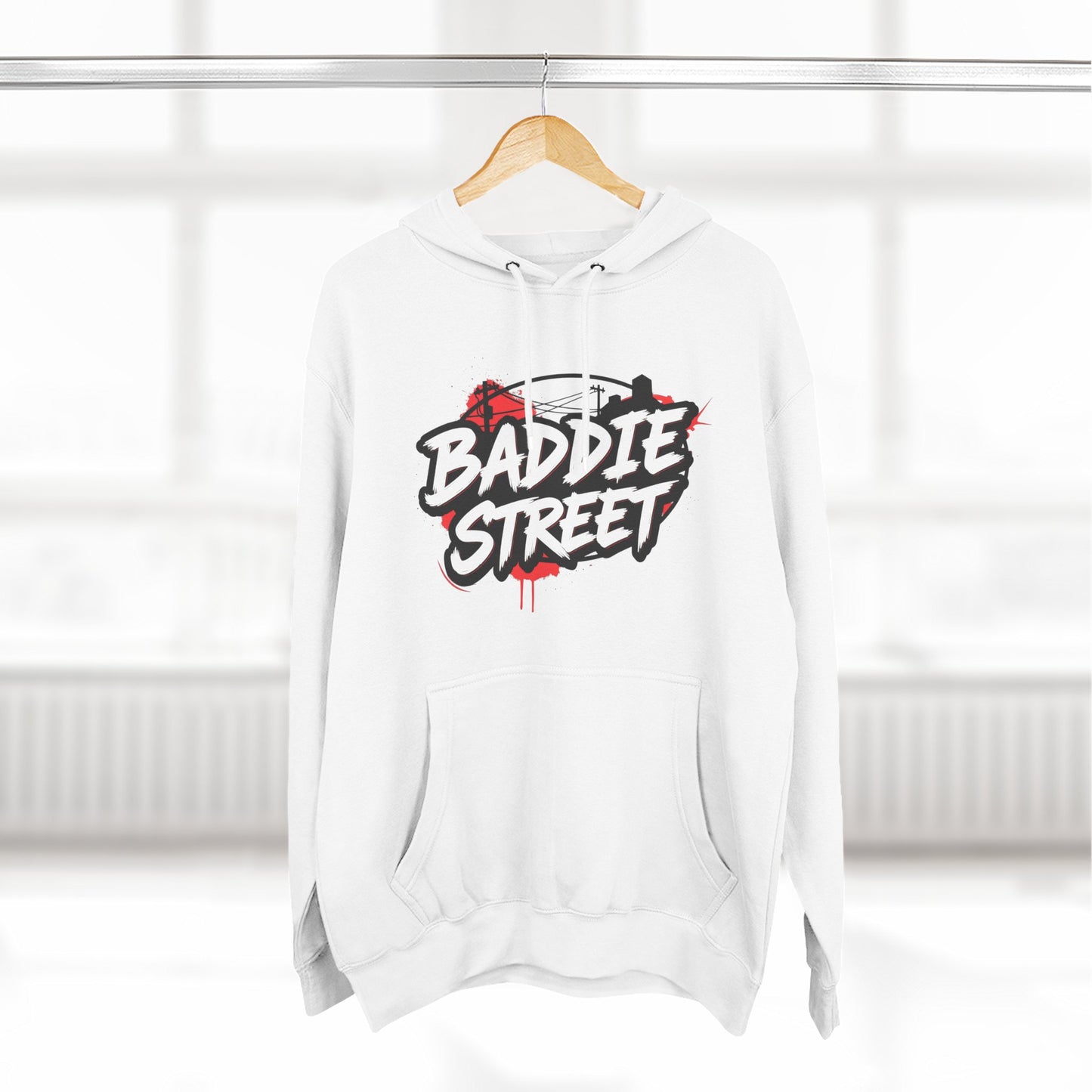 "Baddie Street" Streetwise V2 Graphic Fleece Hoodie